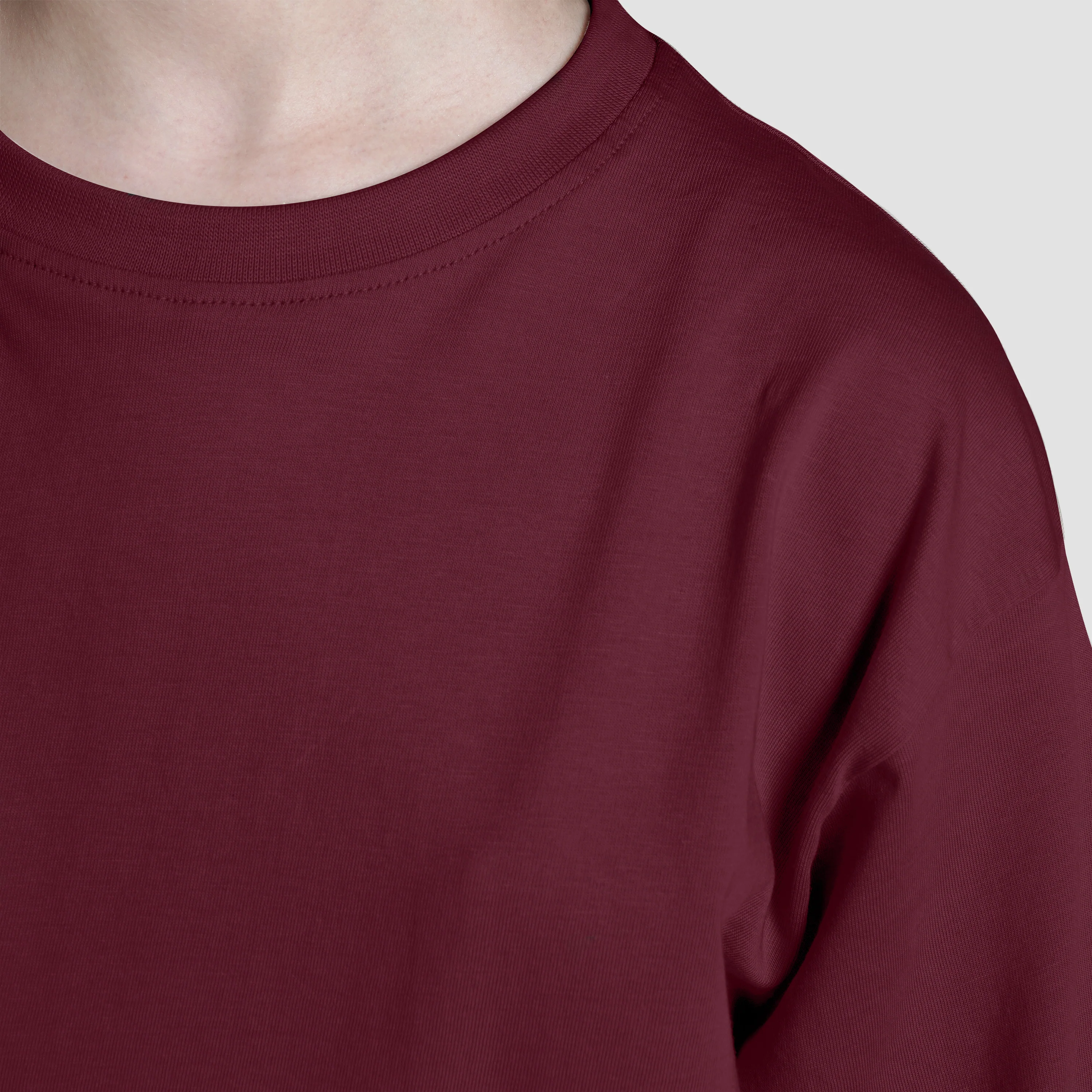 002 Comfy Shirt (Burgundy) - Image 6