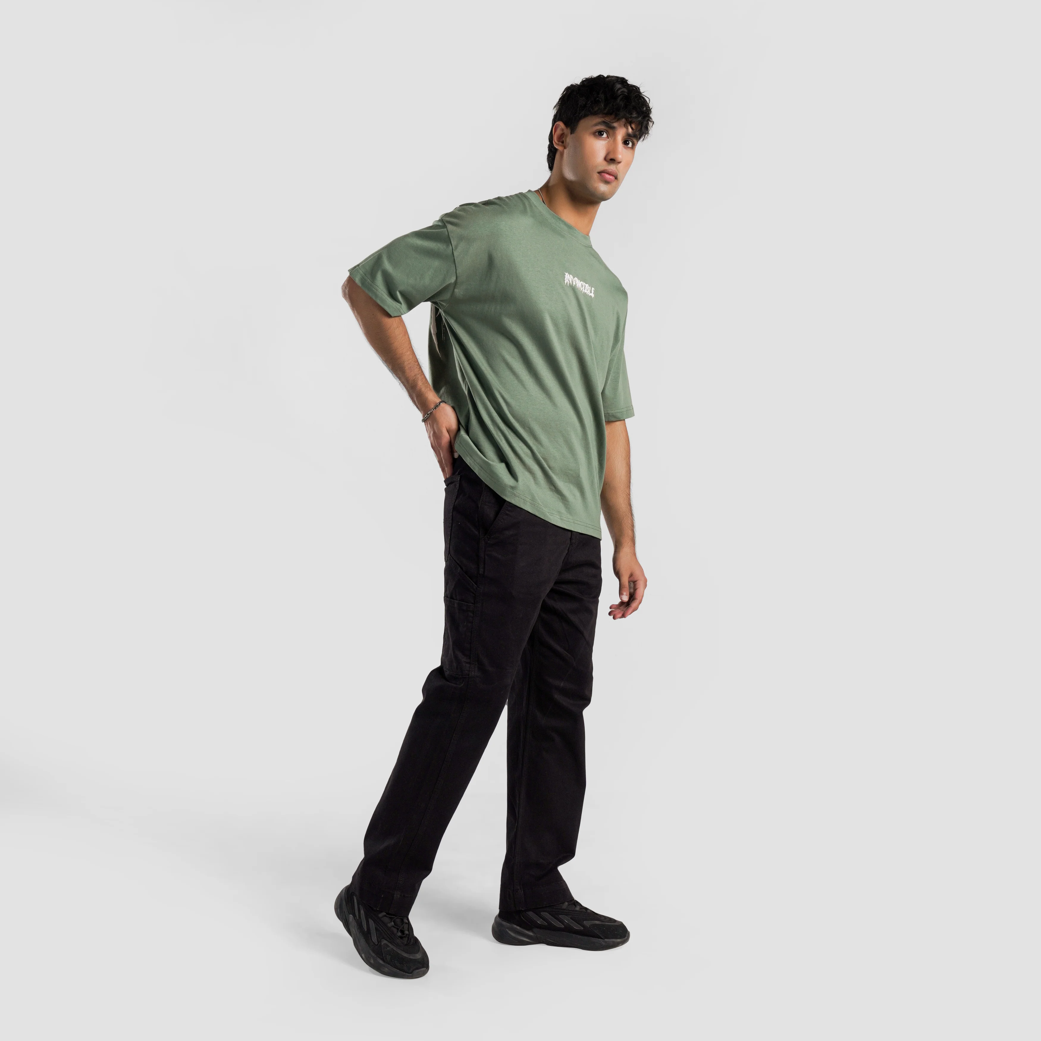 Abstract Tee (Green) - Image 4