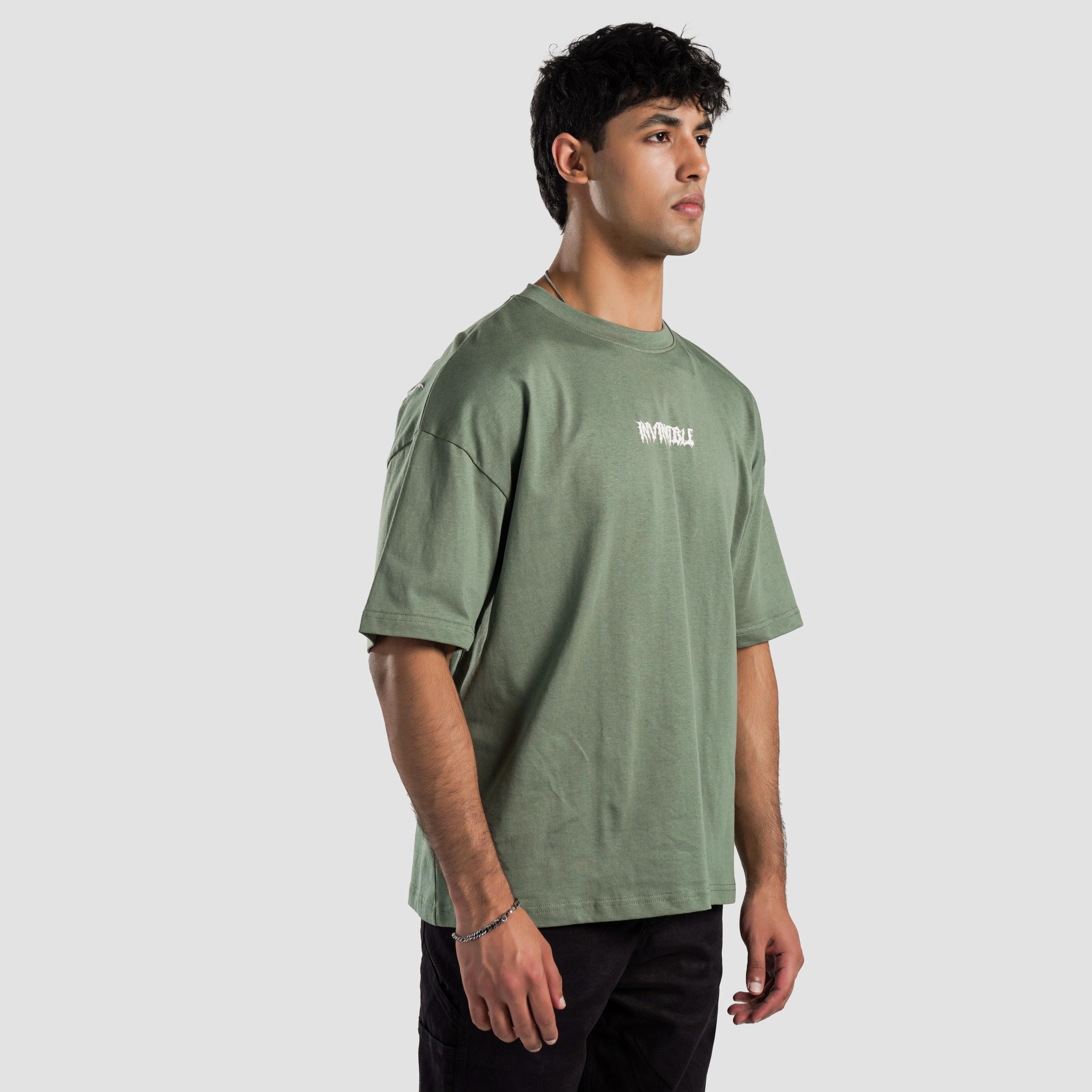 Abstract Tee (Green) - Image 5