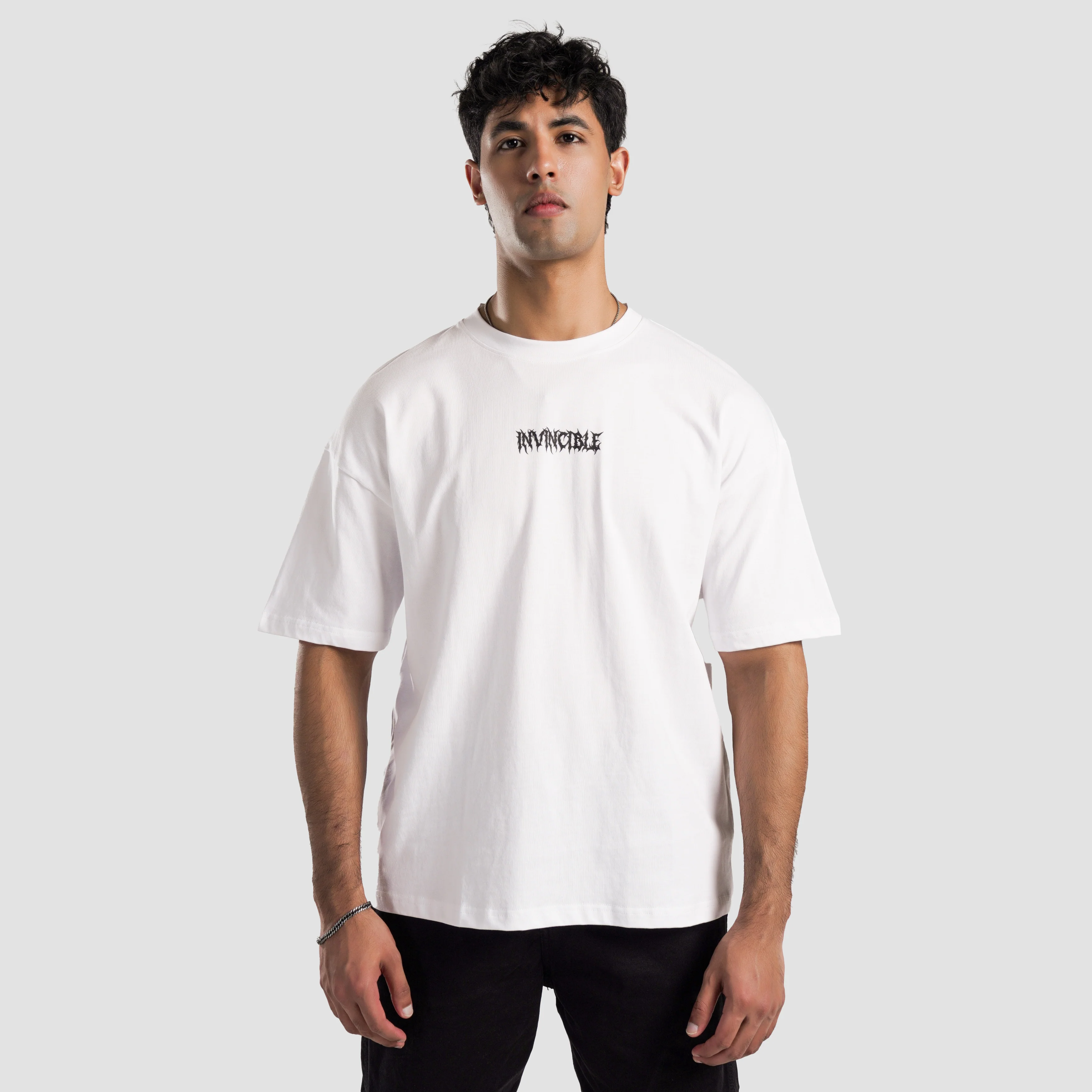 Abstract Tee (White) - Image 2