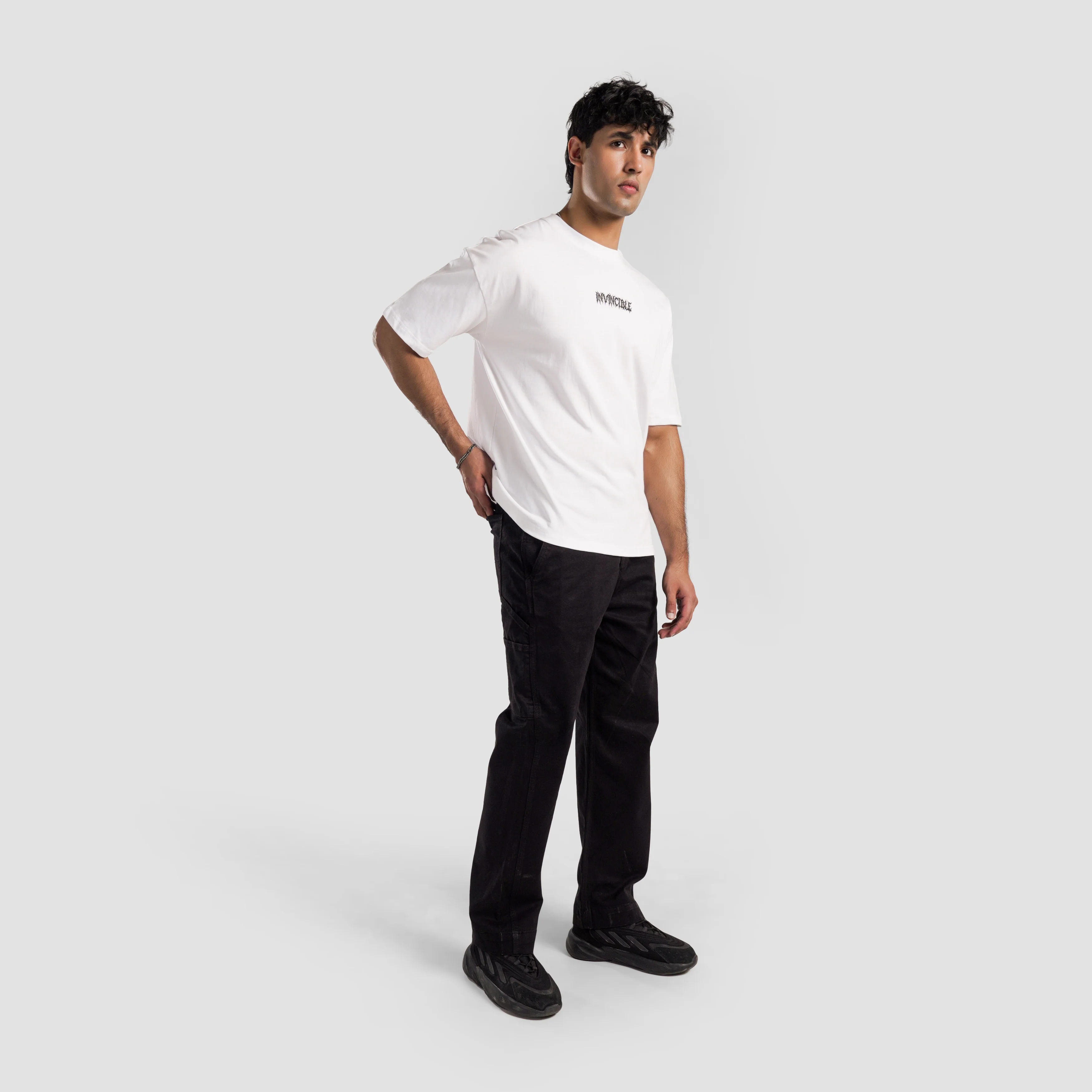 Abstract Tee (White) - Image 4