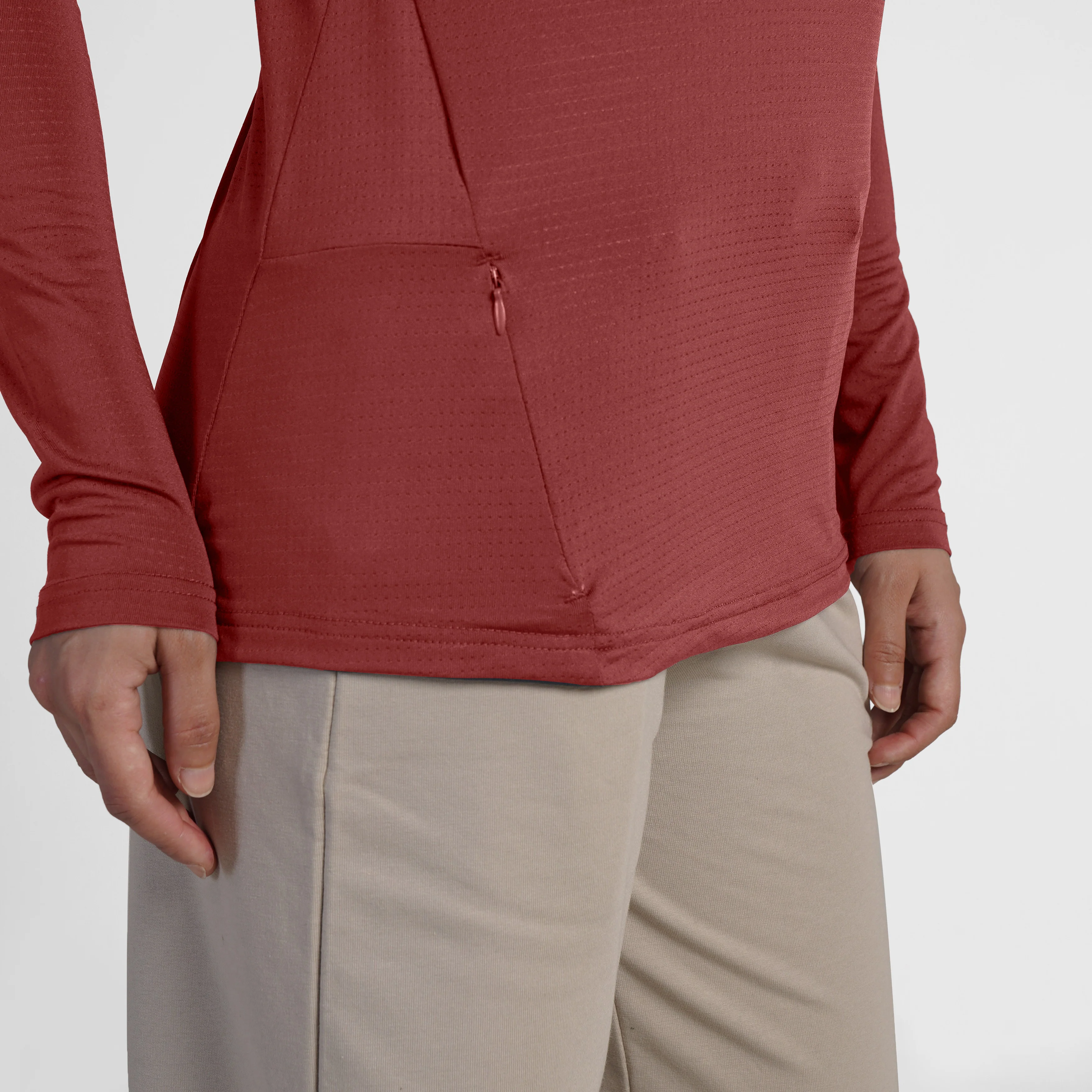 Active Fuse Full Sleeves (Maroon) - Image 6