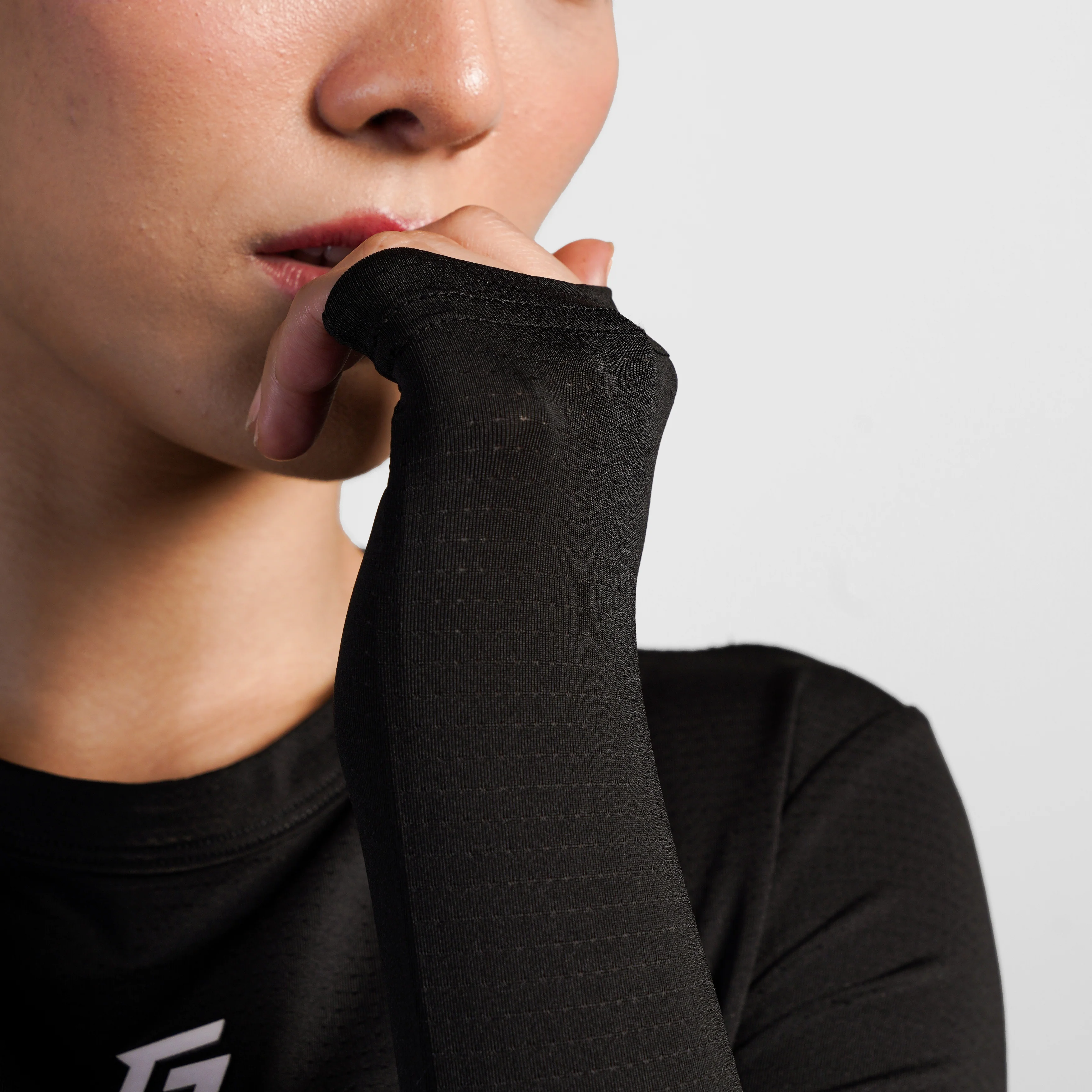 Active Fuse Full Sleeves Tee (Black) - Image 6