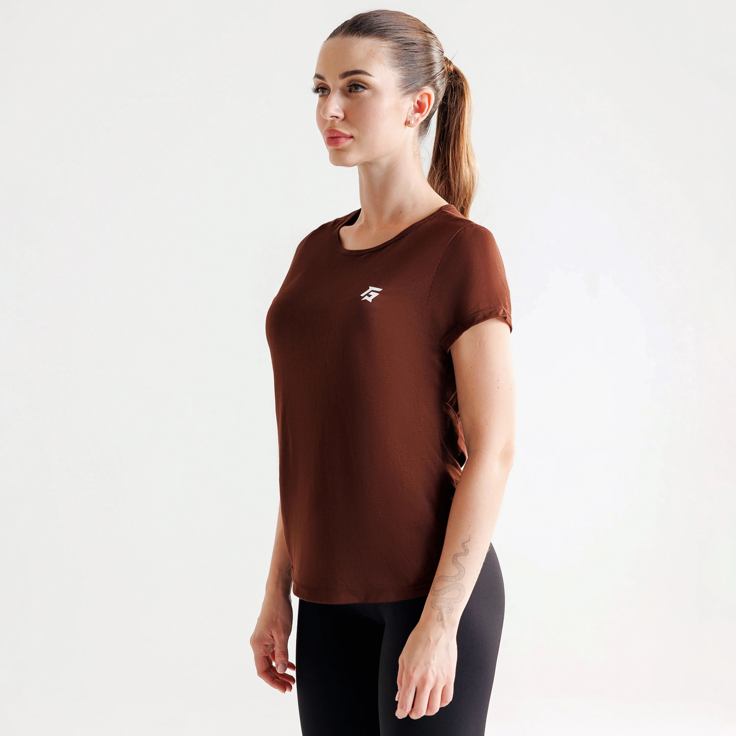 Active Pulse Tee (Brown) - Image 3