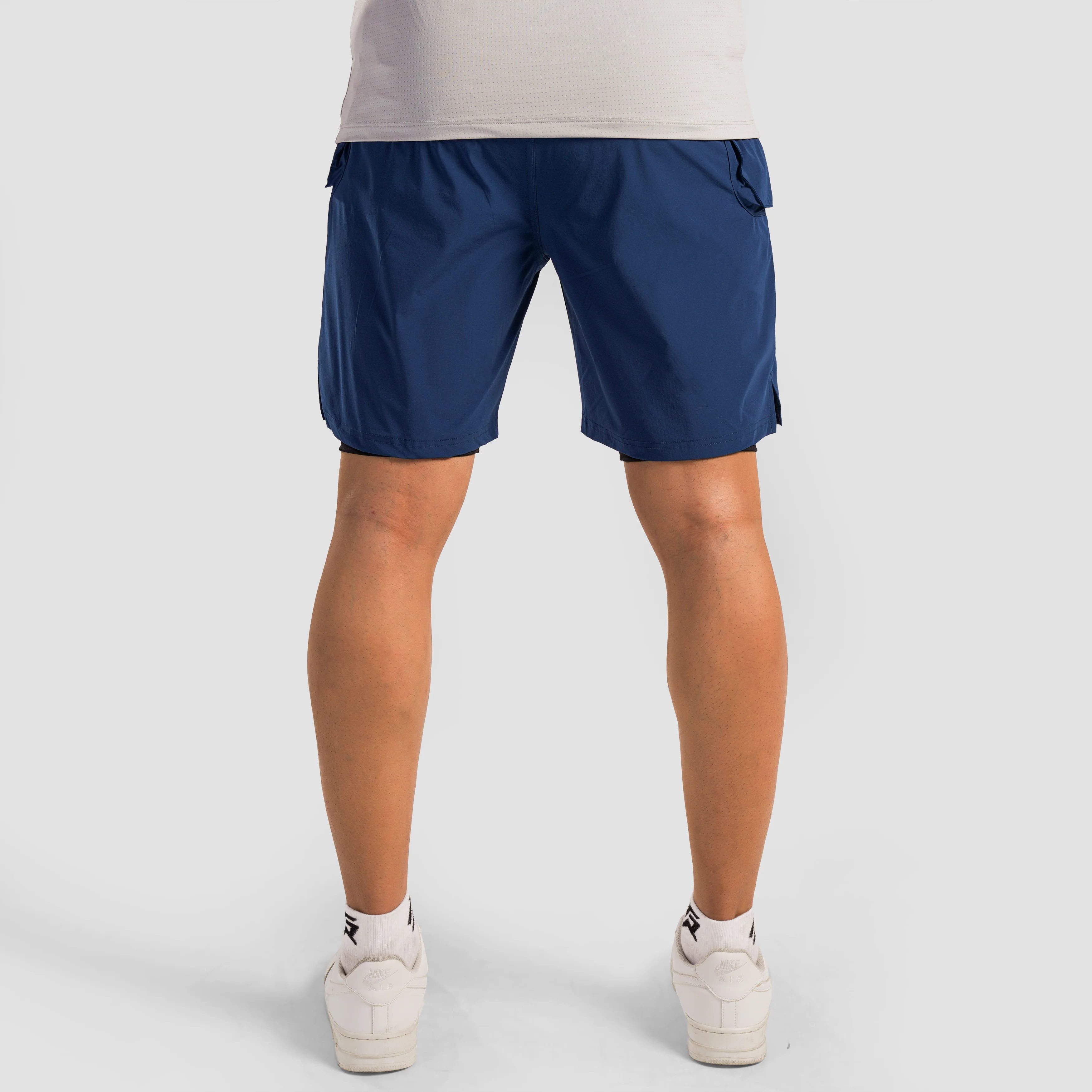 Aero Patch Shorts (Blue) - Image 3