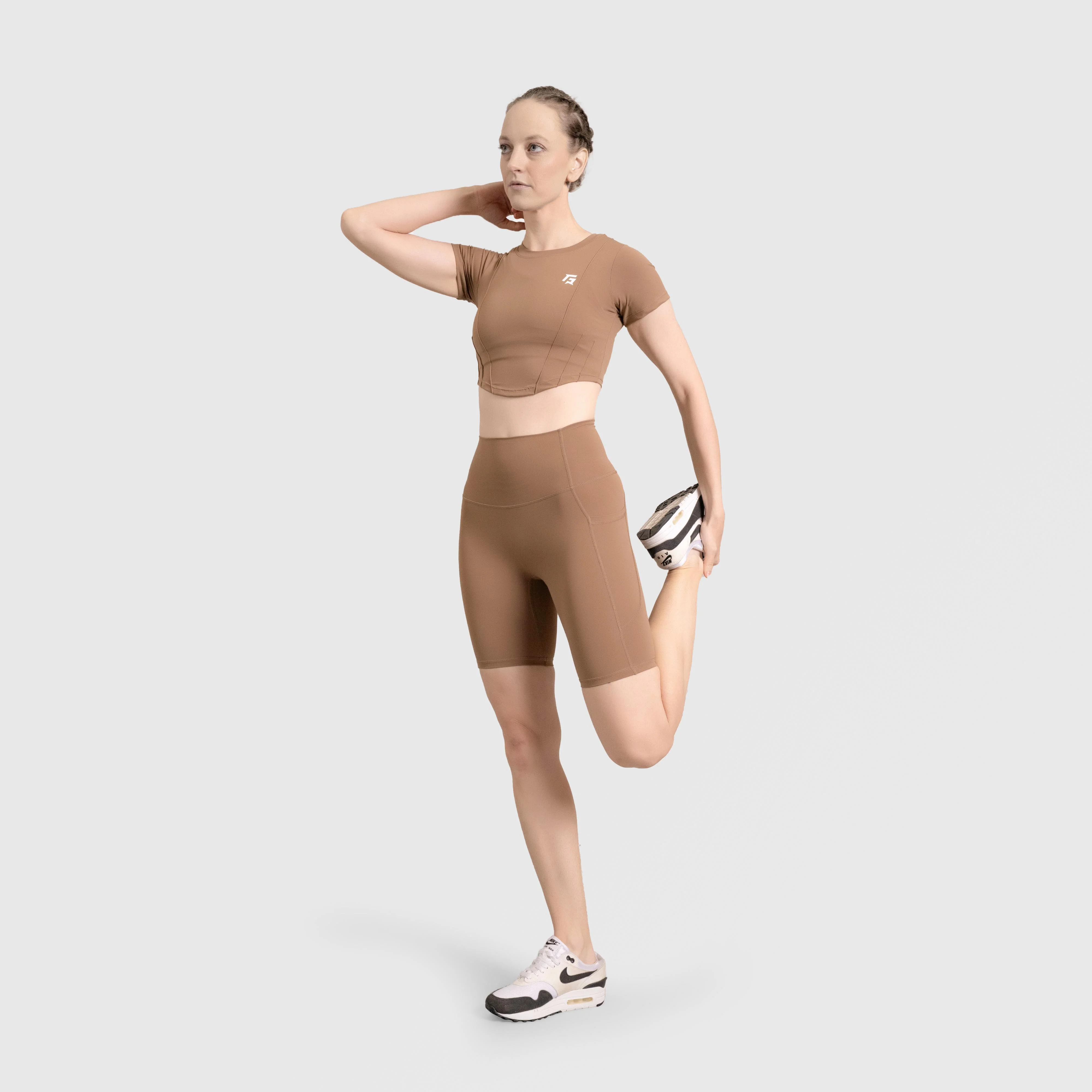 Align Crop Top (Beige) - Image 4