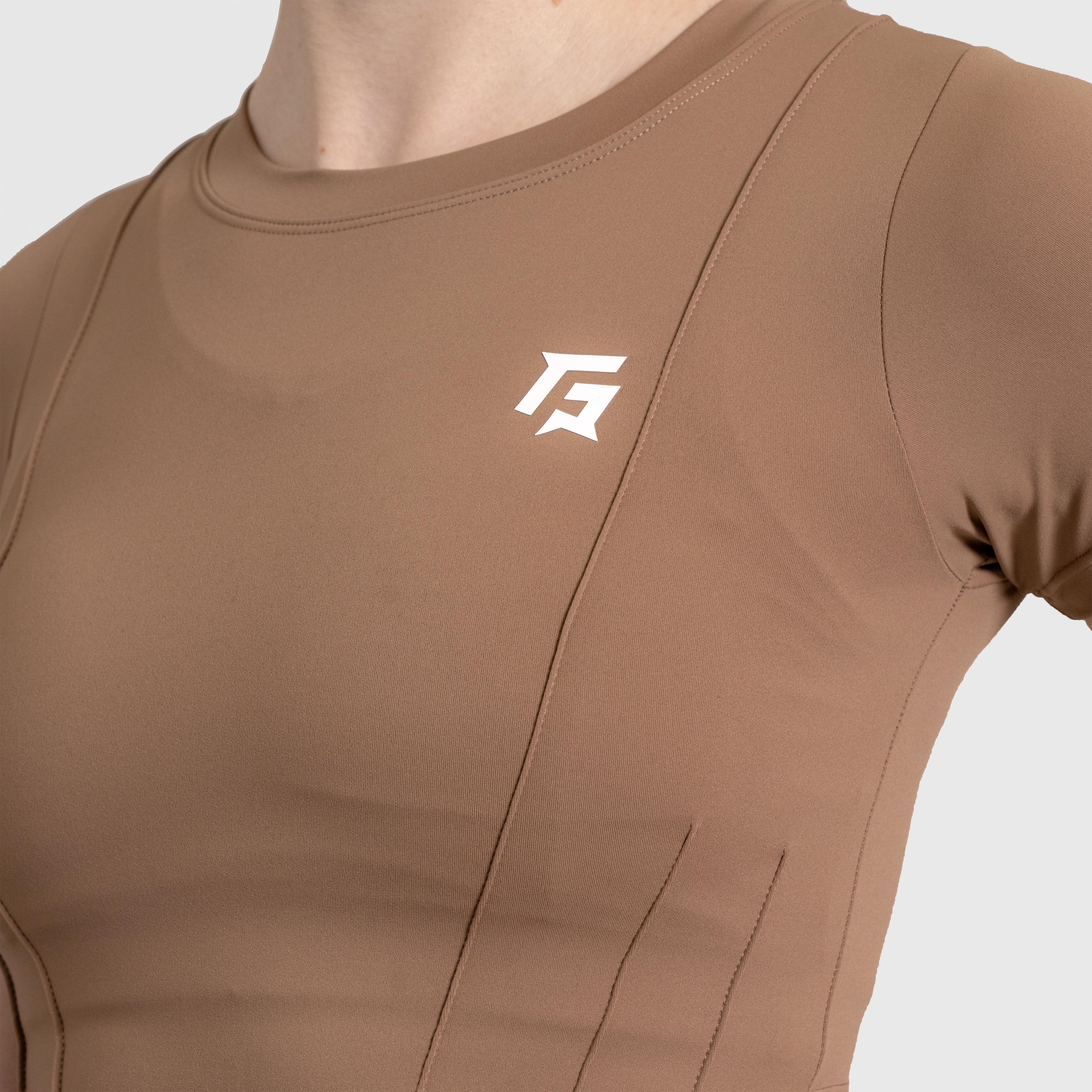 Align Crop Top (Beige) - Image 6