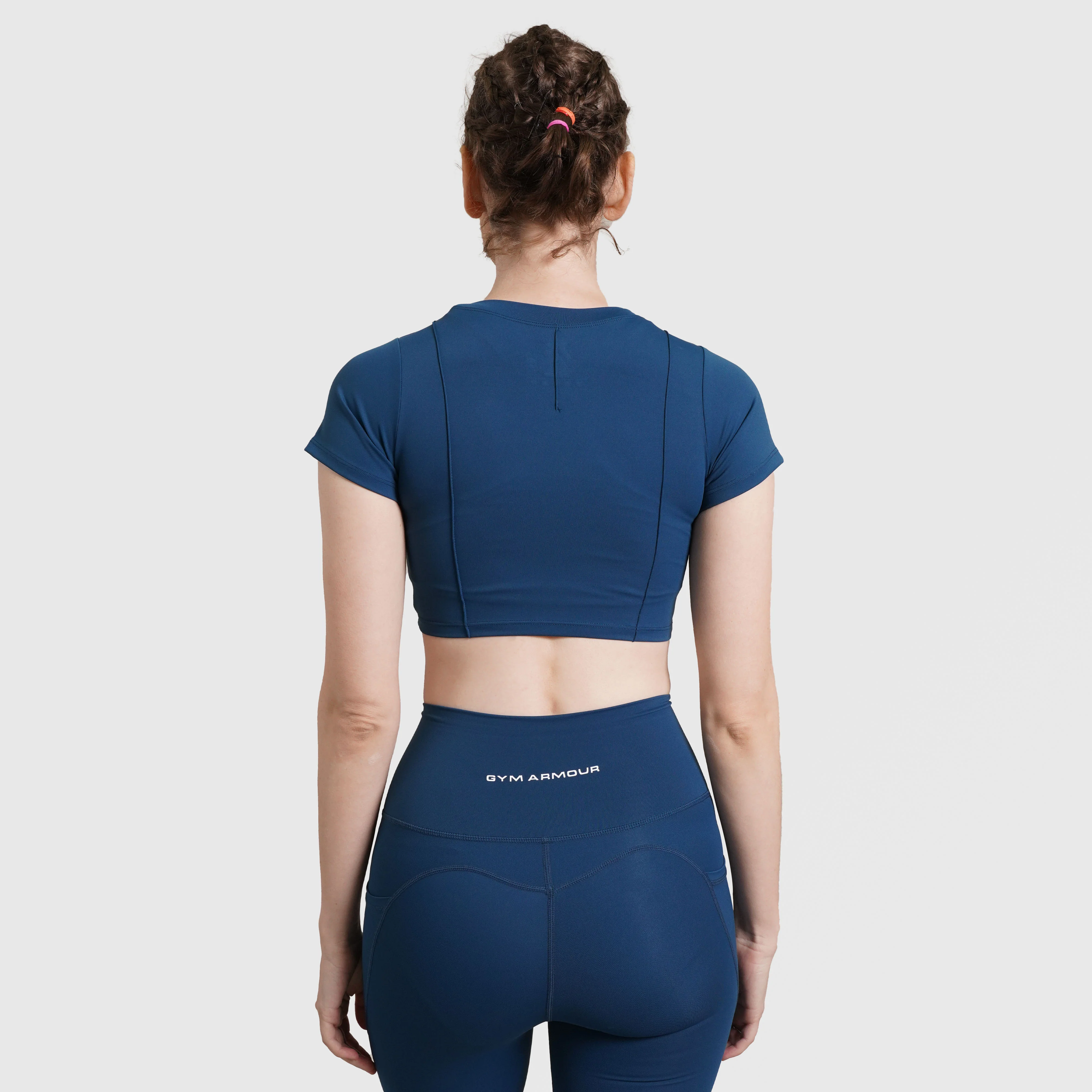 Align Crop Top (Teal) - Image 2