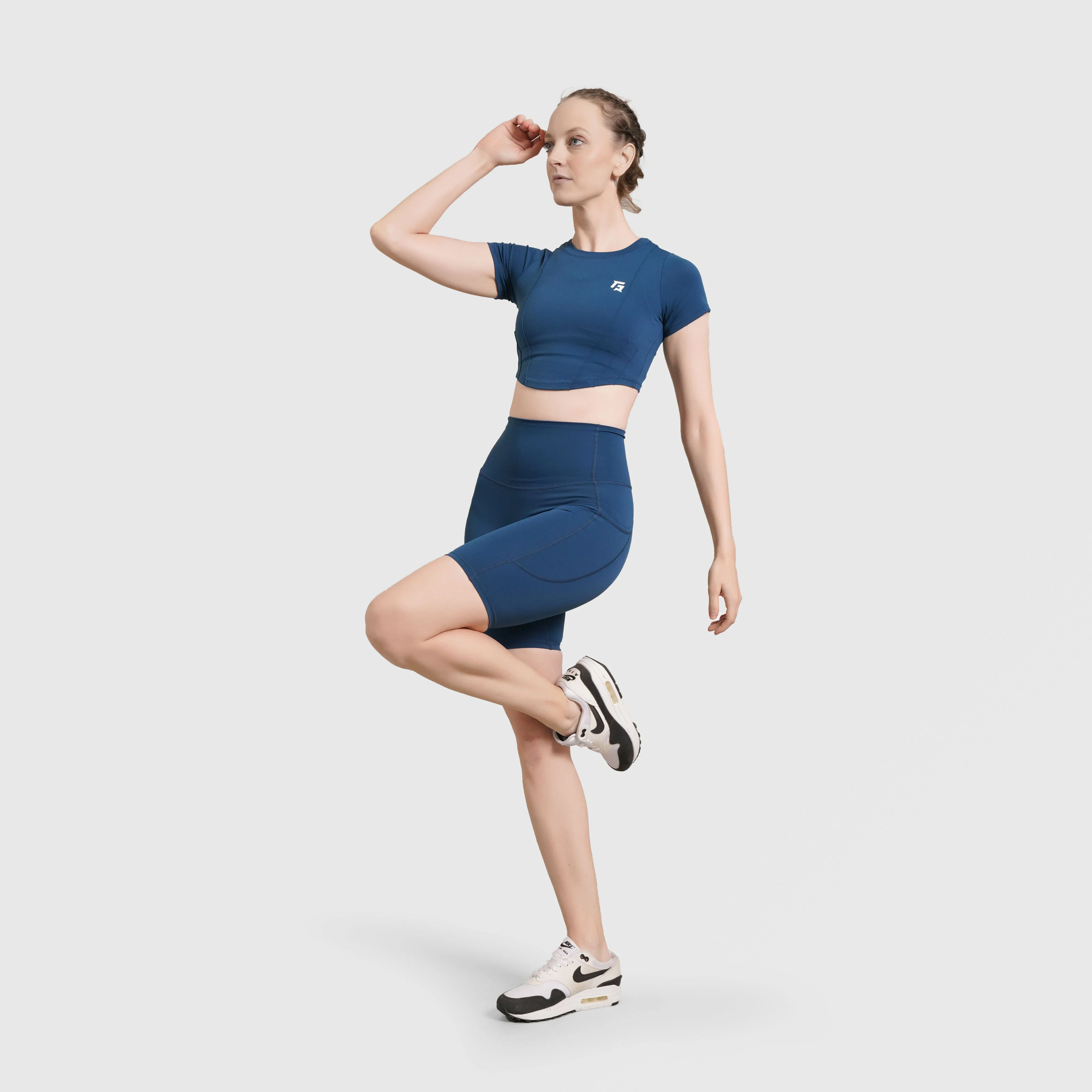 Align Crop Top (Teal) - Image 4