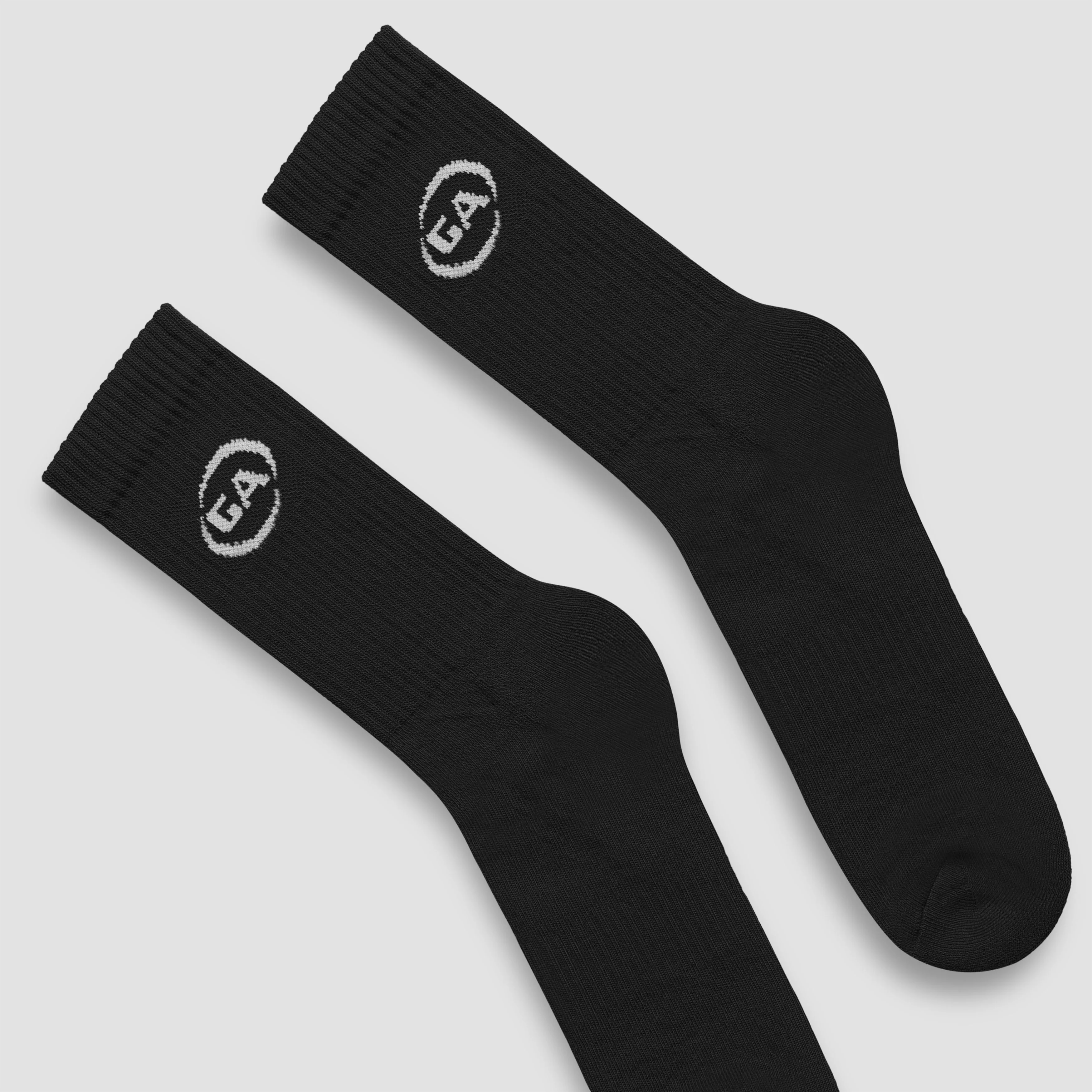 Armour Crew Socks (Black) - Image 4
