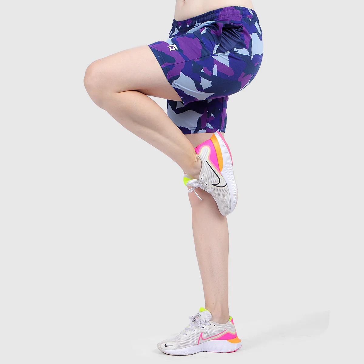 Armour Graphic Shorts (Purple) - Image 6