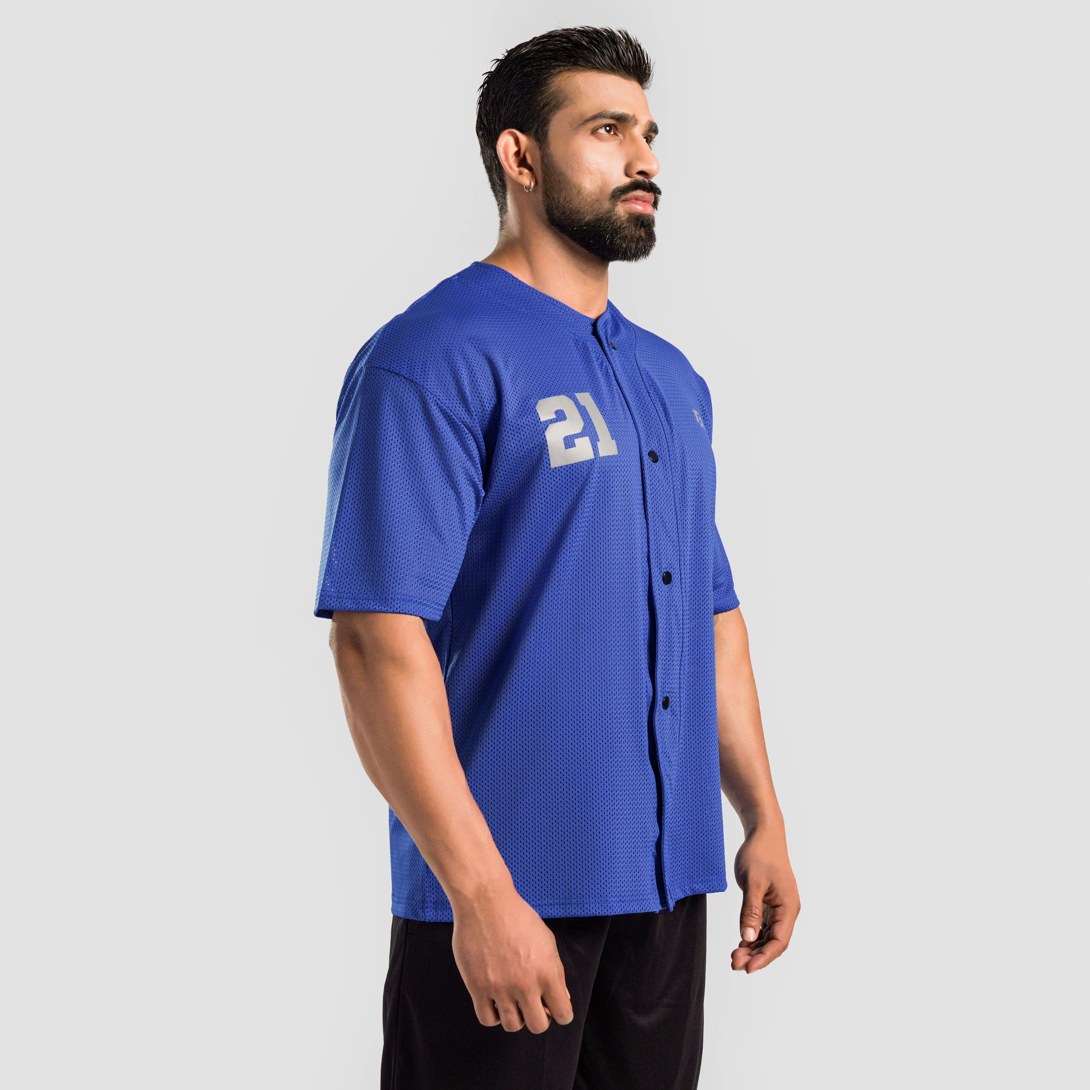 BaseBall Tee (Blue) - Image 3