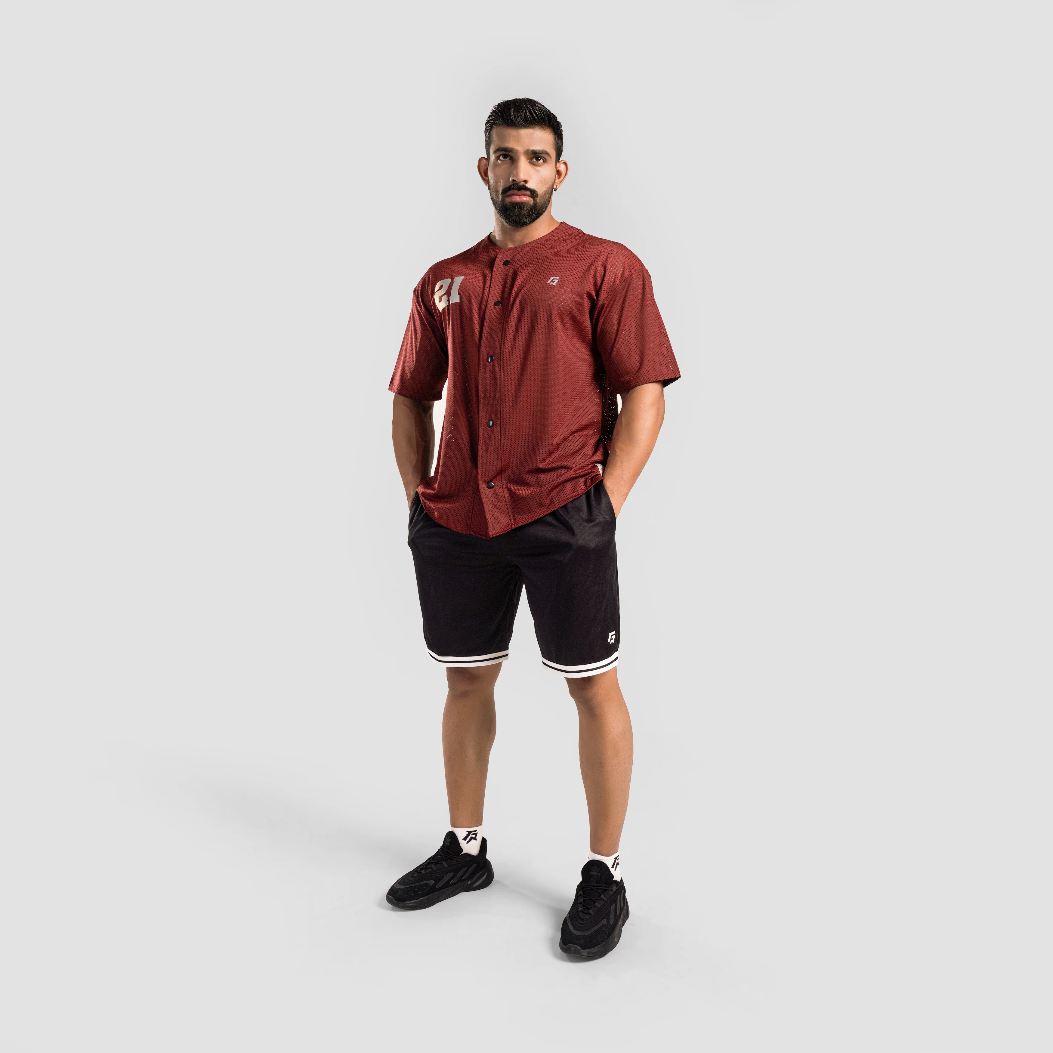 BaseBall Tee (Maroon) - Image 4