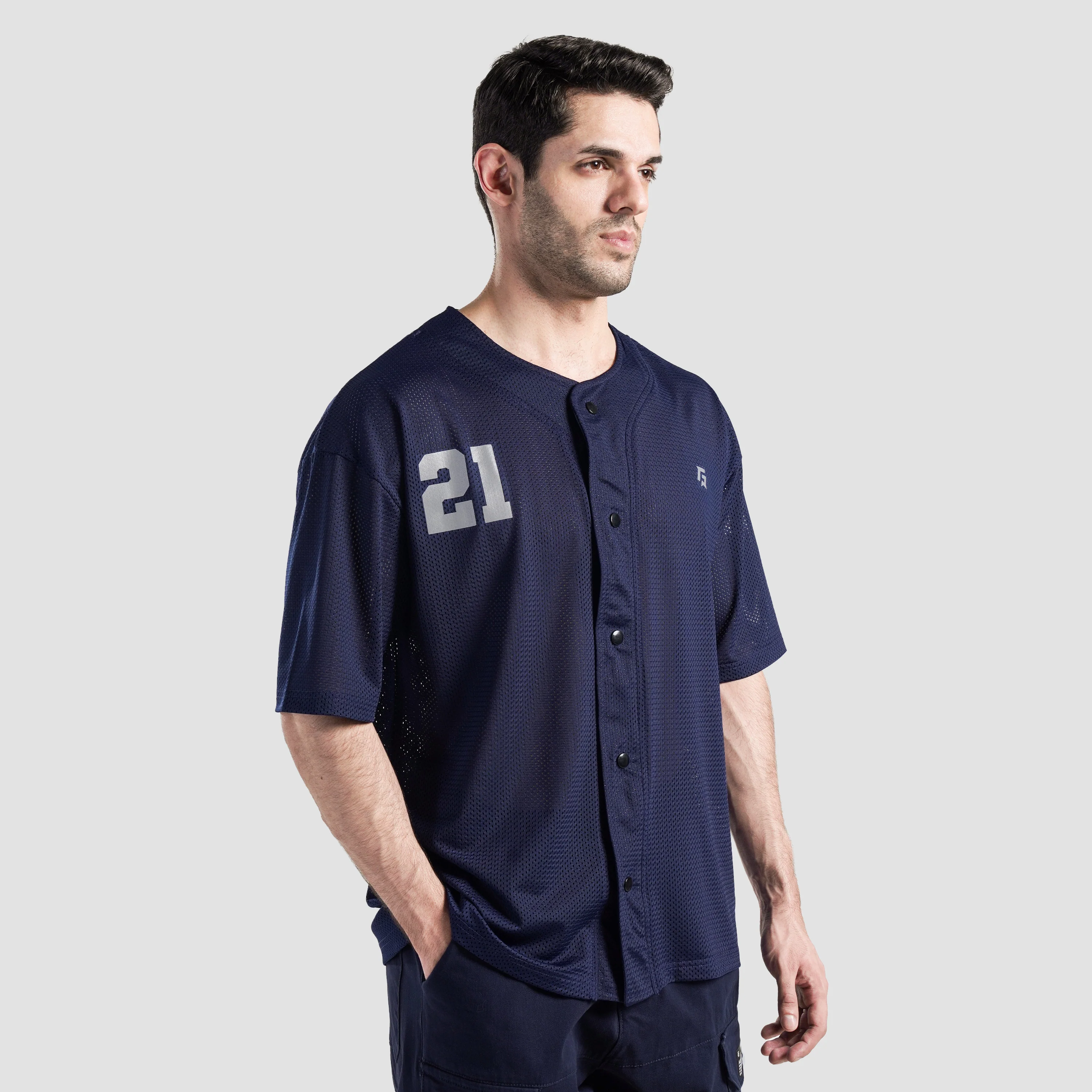 BaseBall Tee (Navy) - Image 3