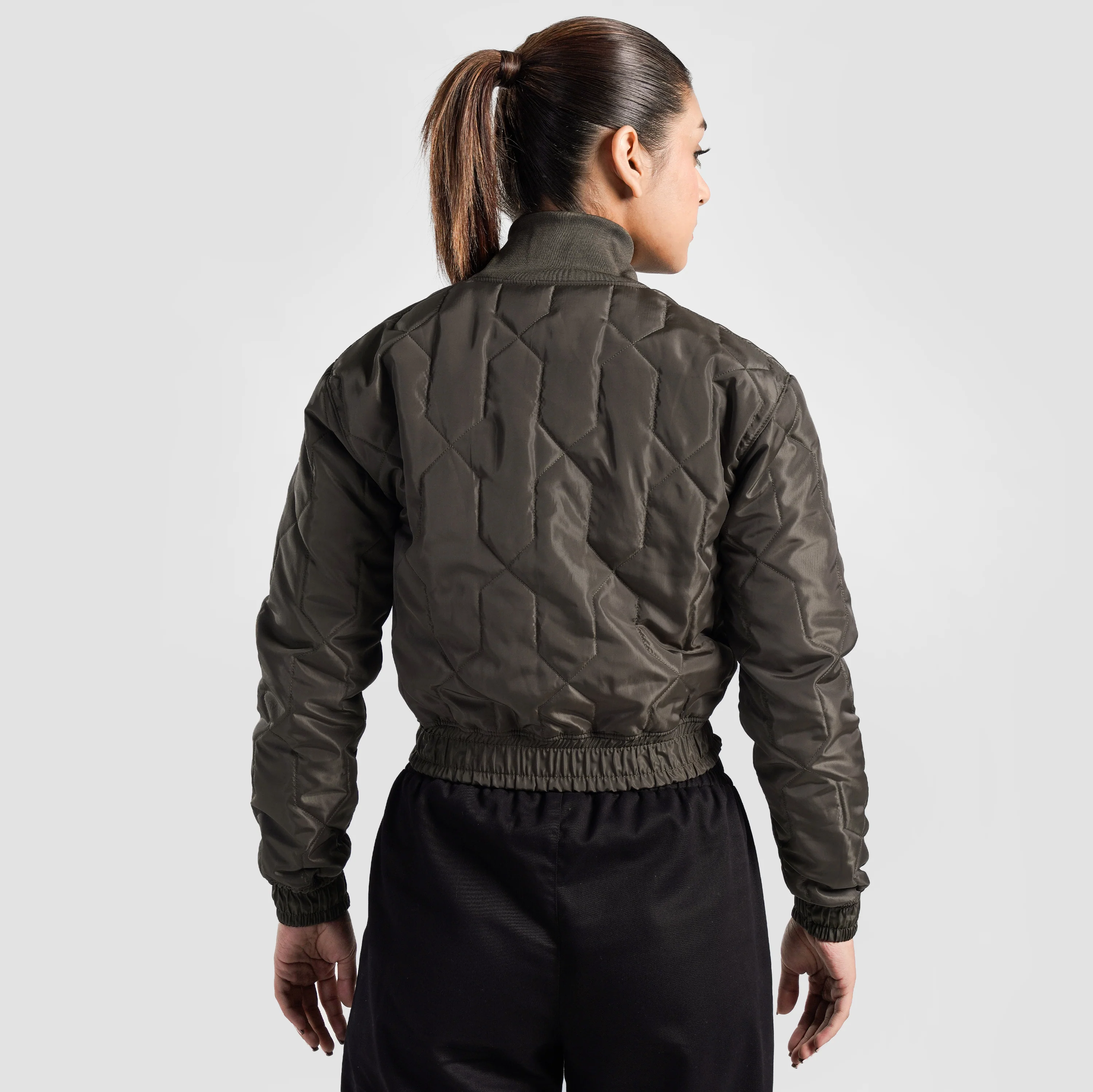 Blizzard Bomber Jacket (Olive) - Image 2