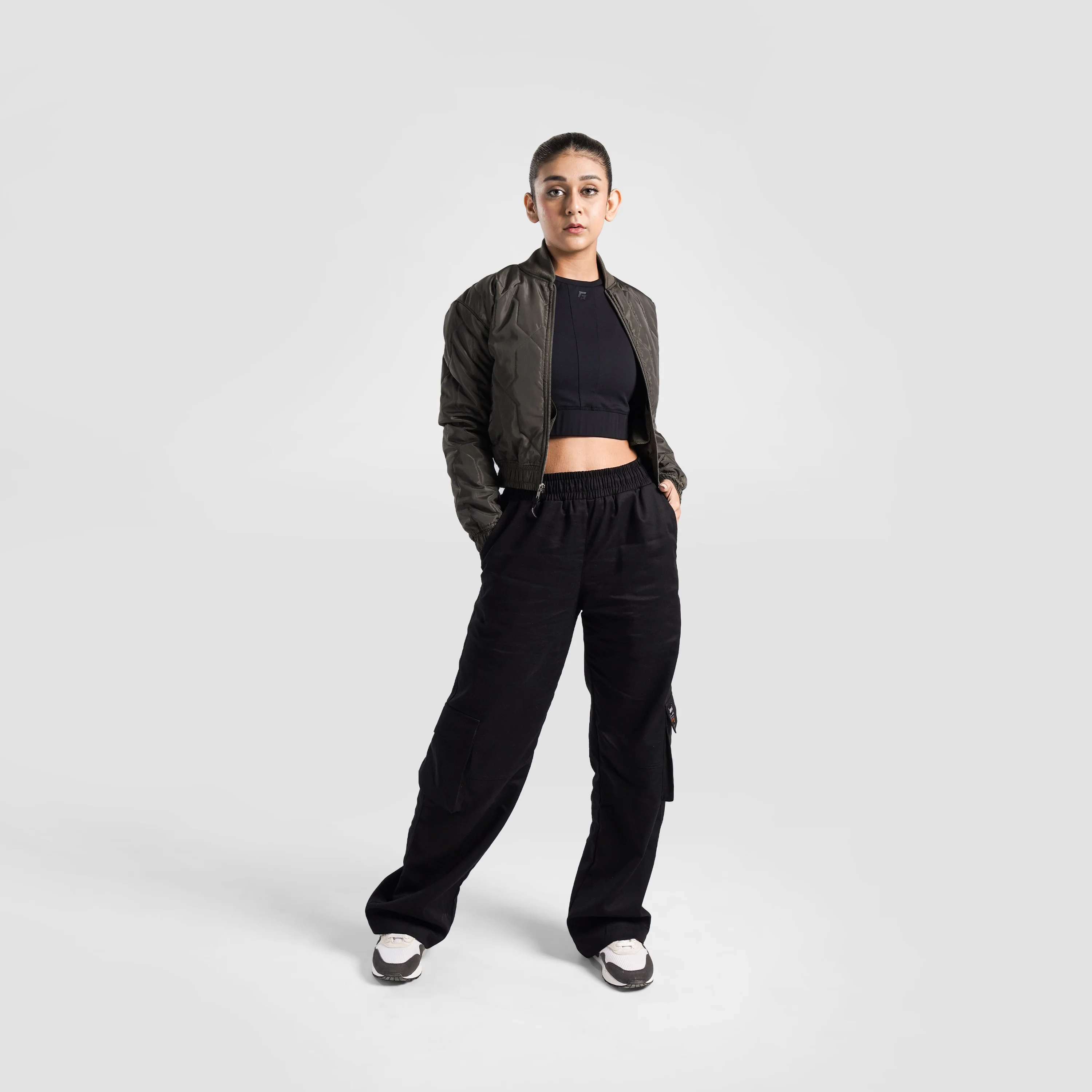 Blizzard Bomber Jacket (Olive) - Image 4