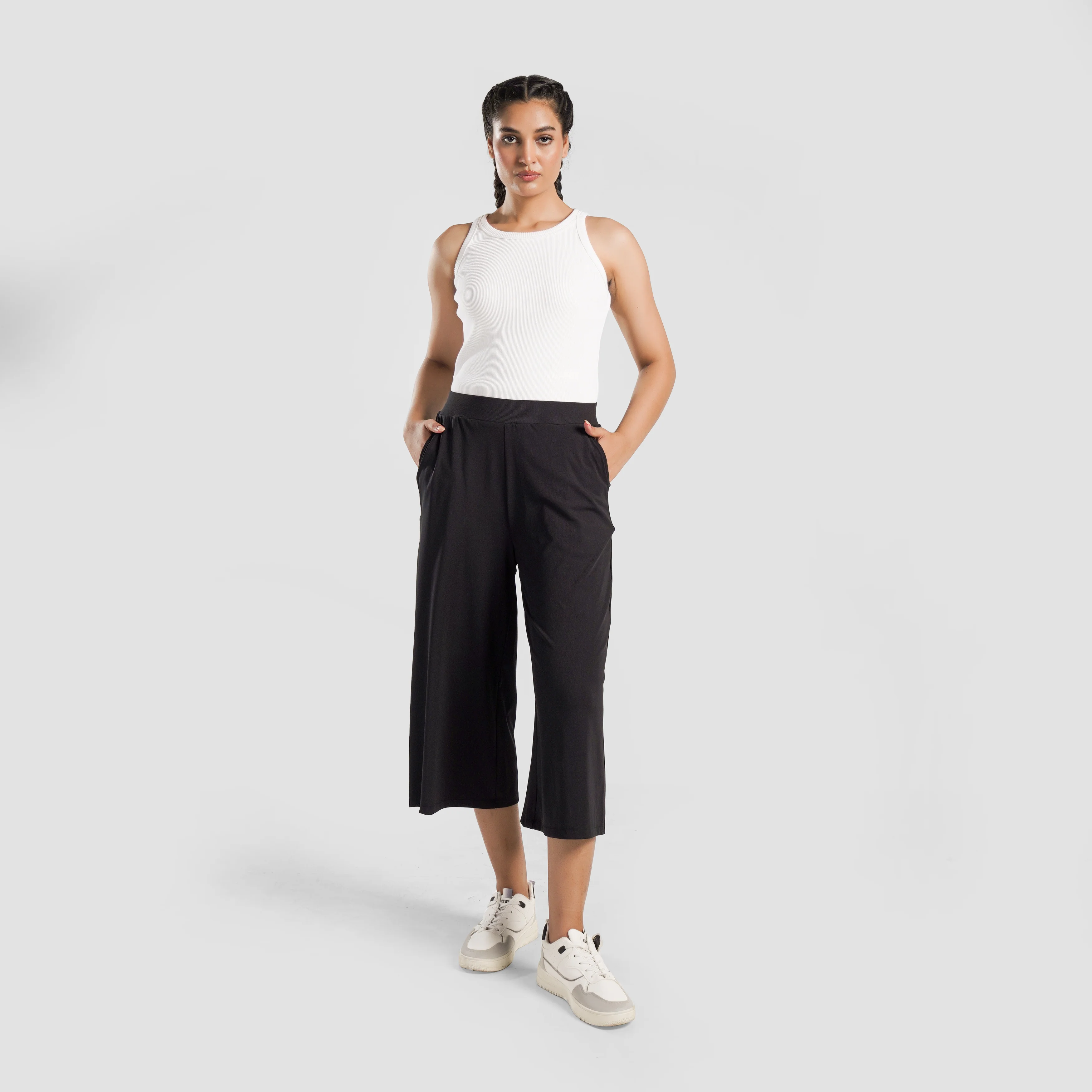 Boundless Culottes (Black) - Image 4