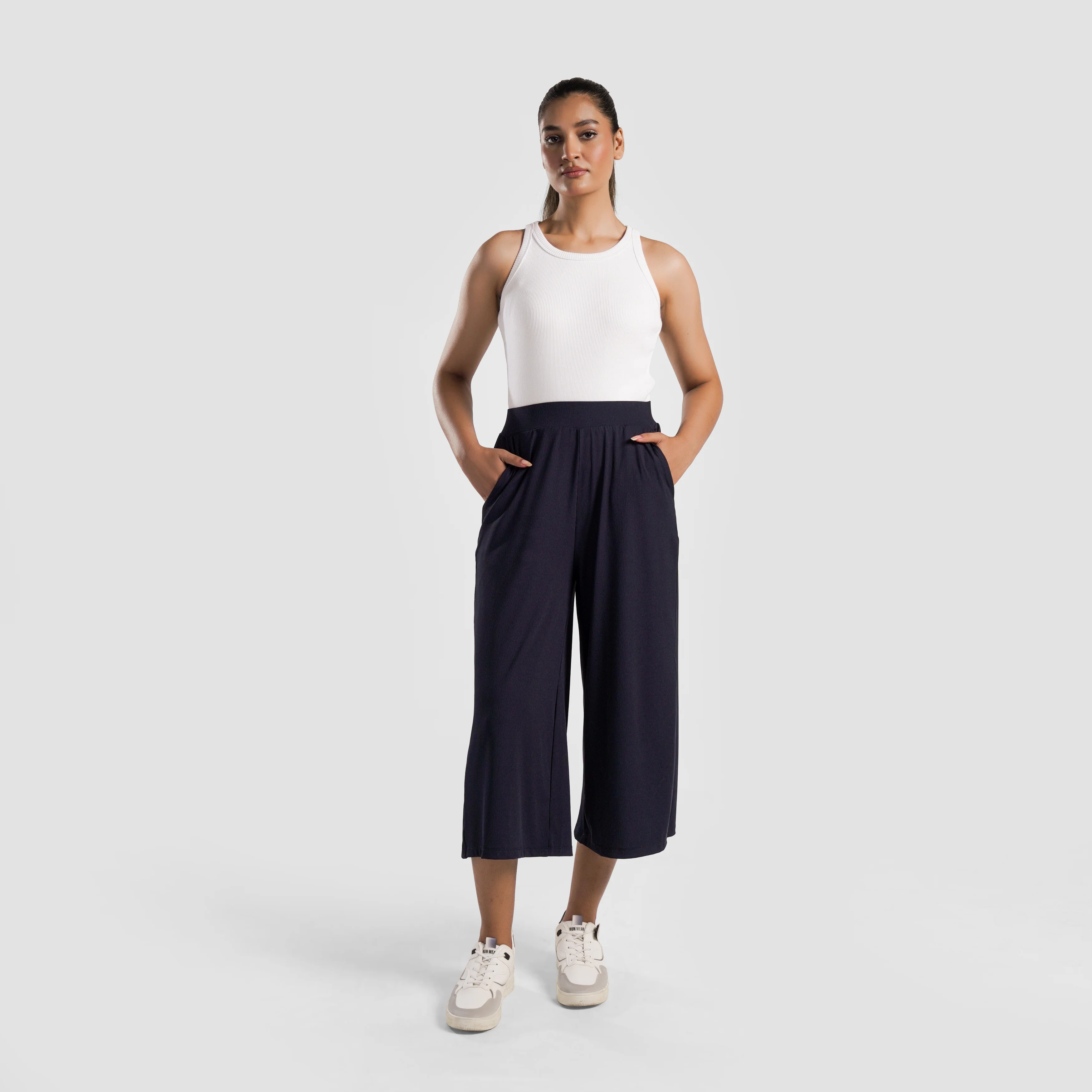Boundless Culottes (Navy) - Image 4