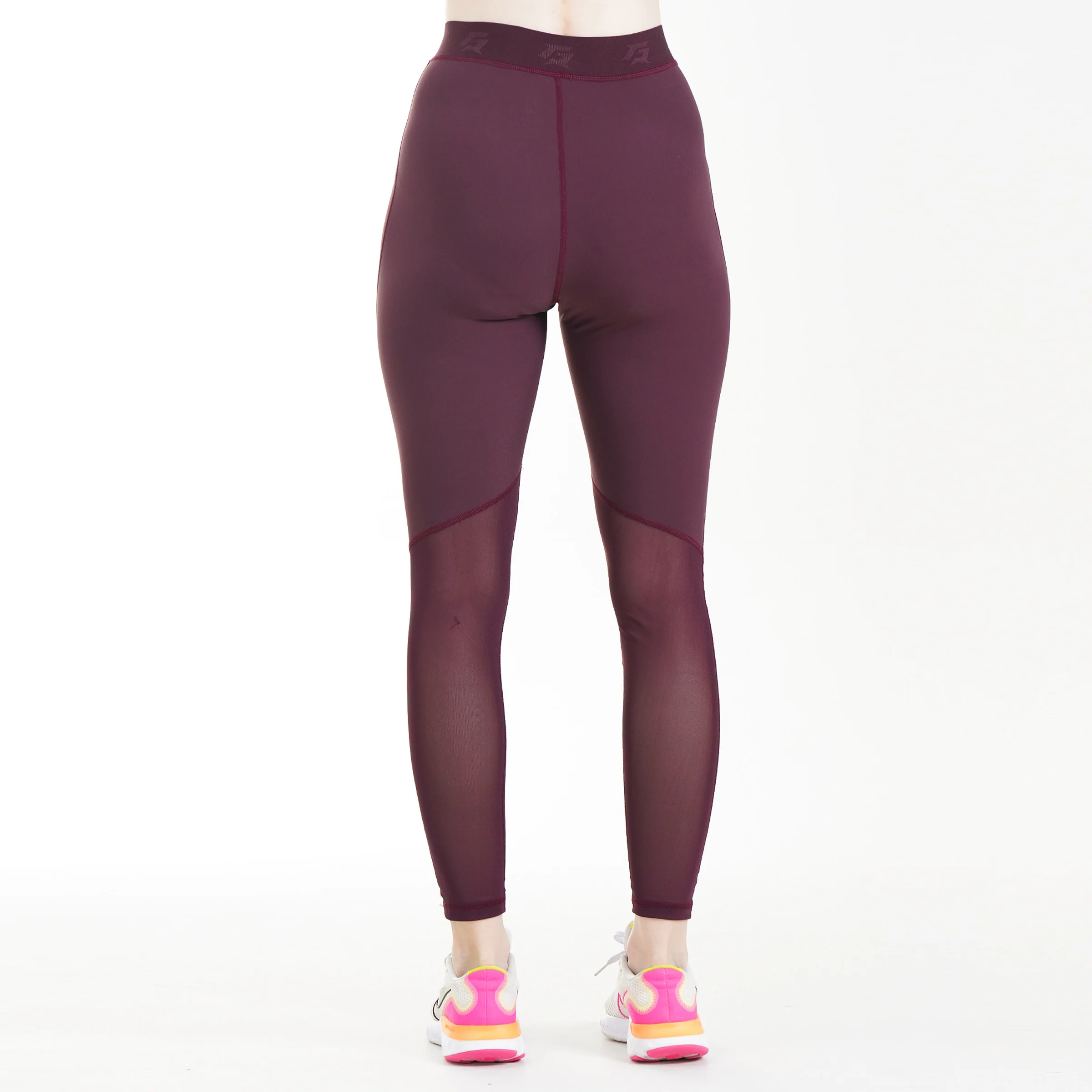 C2 Mesh Leggings (Maroon) - Image 2