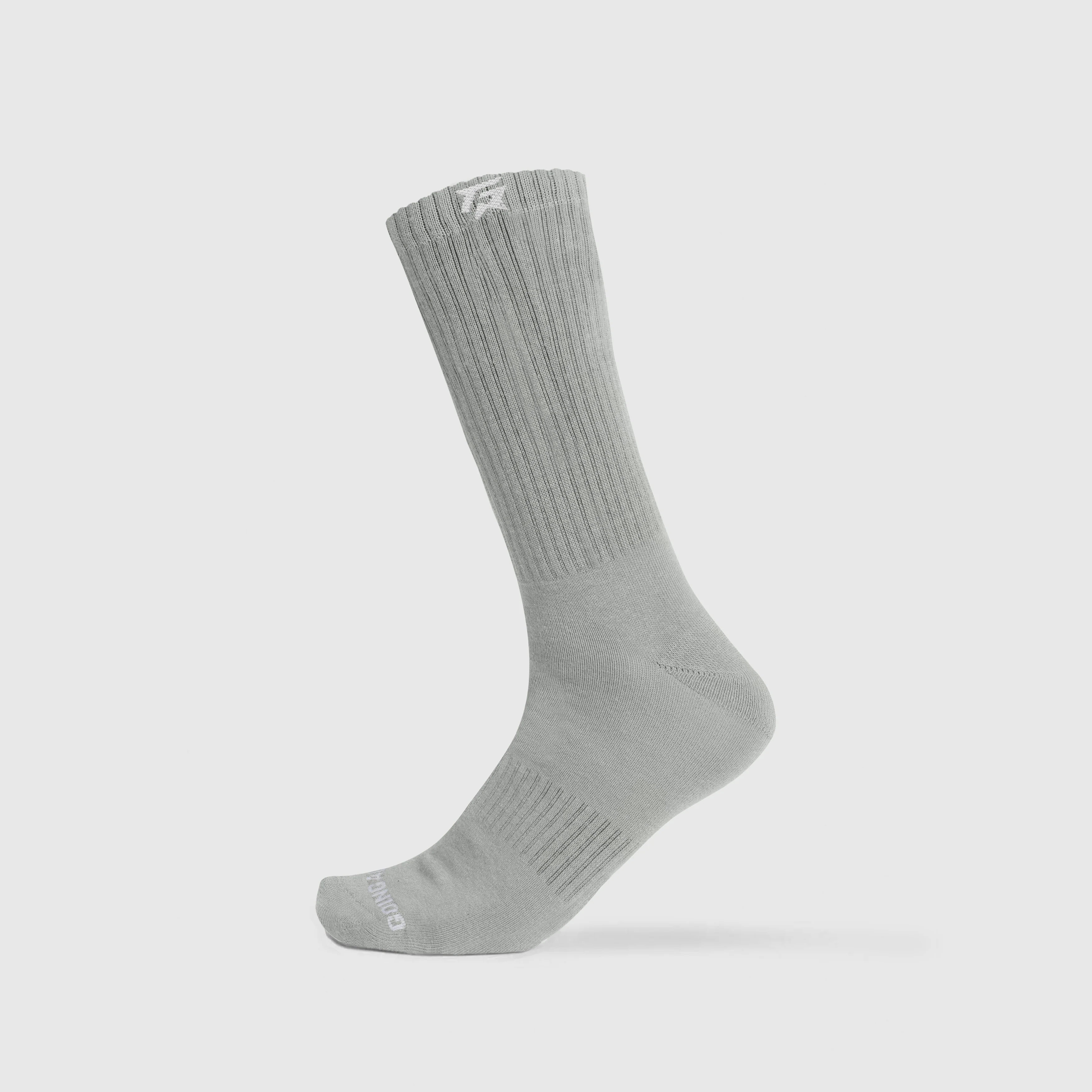 Cloud Hue Crew Socks (Dull Sage)