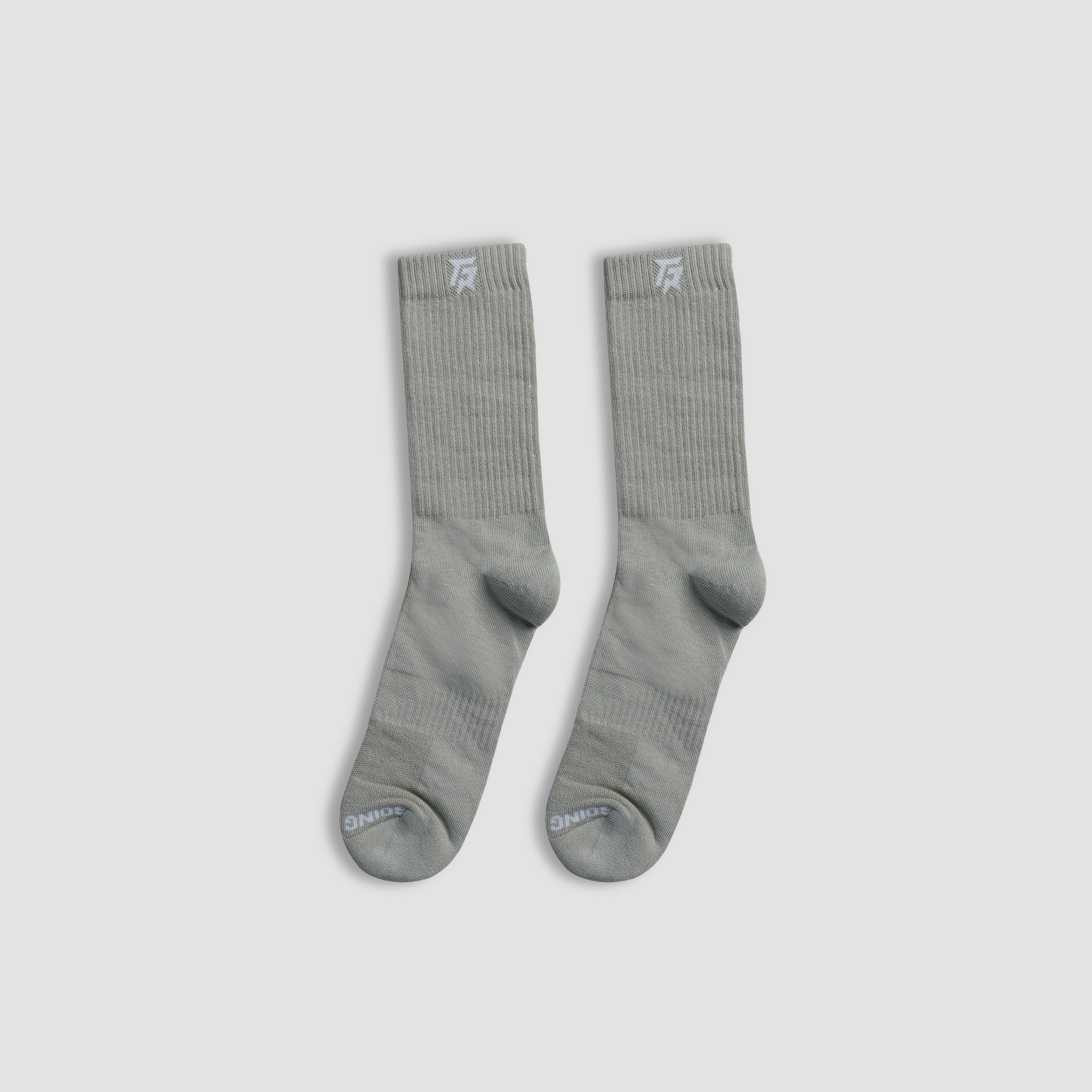 Cloud Hue Crew Socks (Dull Sage) - Image 2