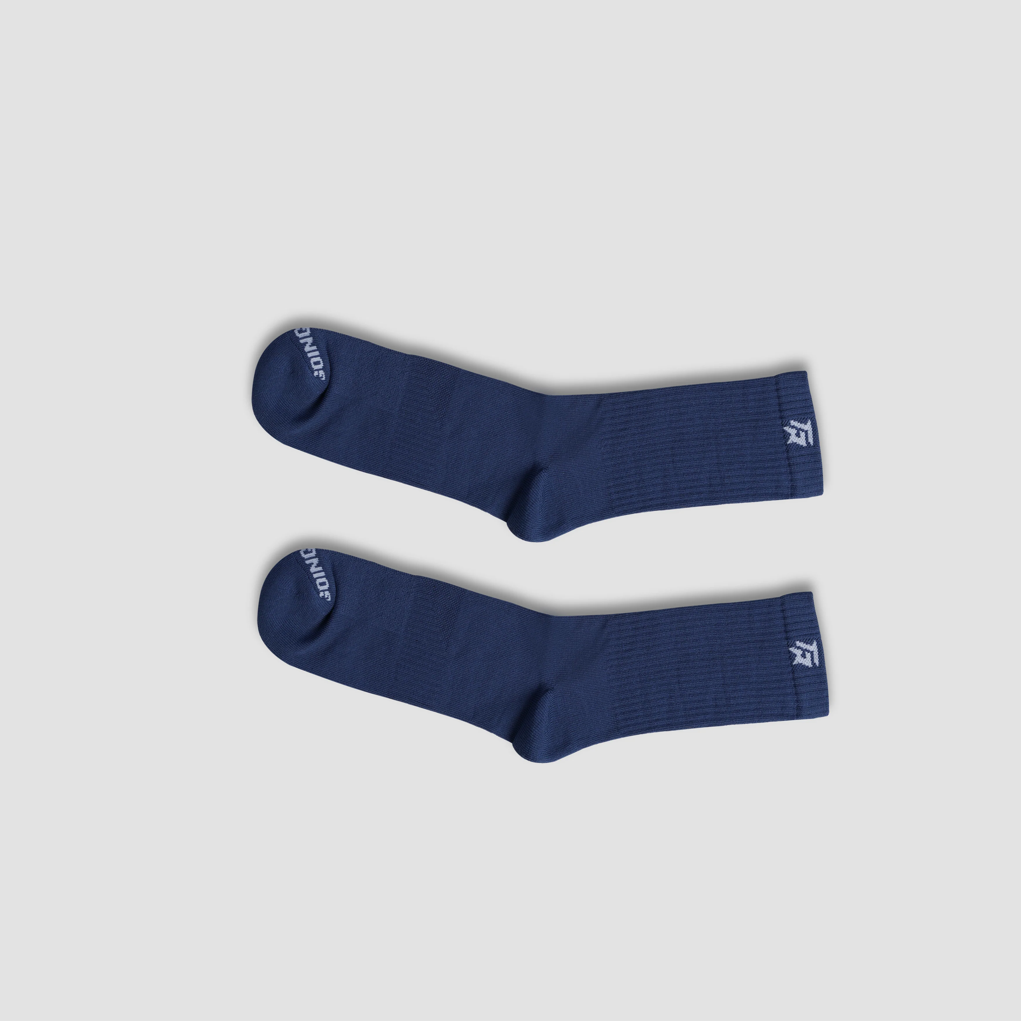Cloud Hue Crew Socks (Muted Blue) - Image 2