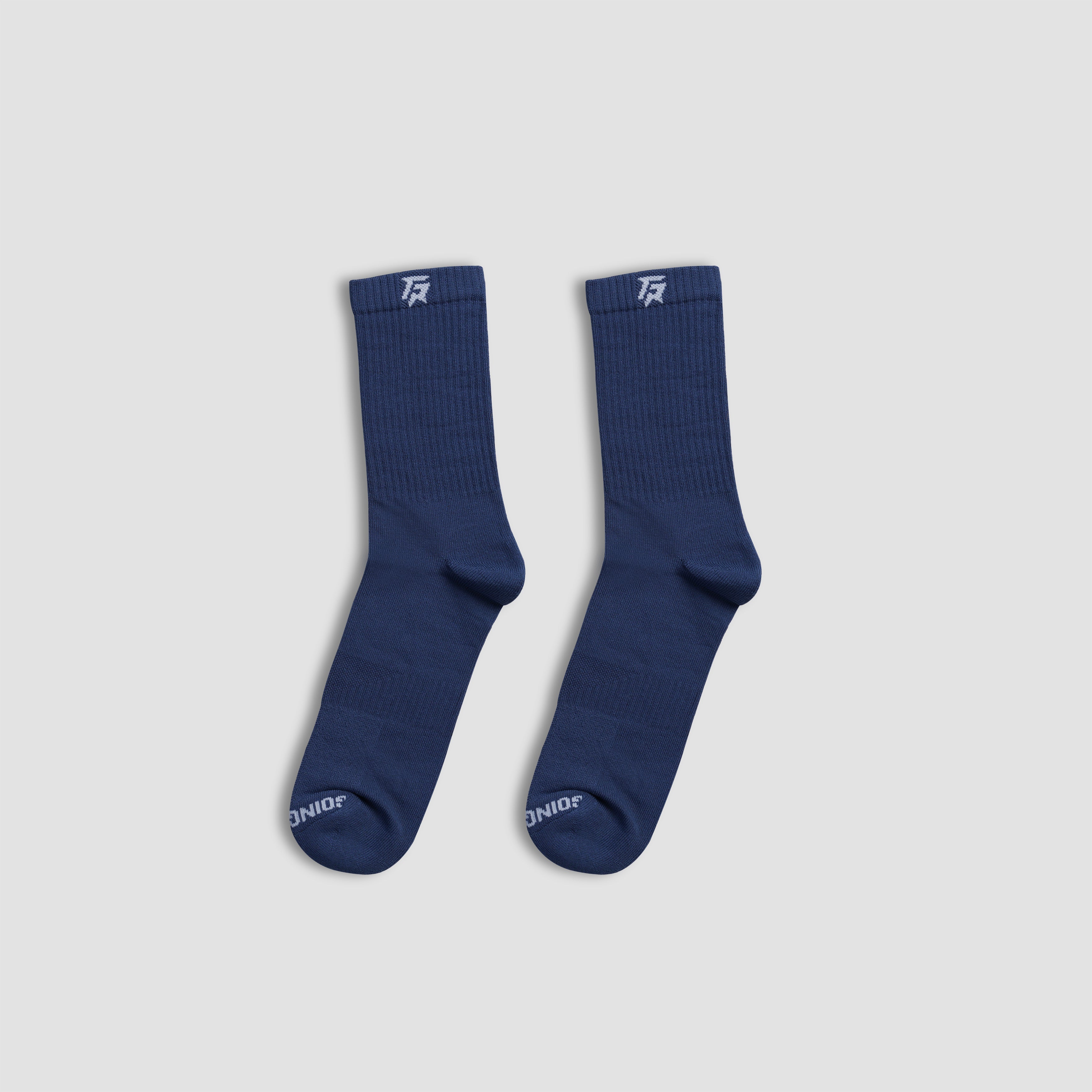 Cloud Hue Crew Socks (Muted Blue) - Image 5