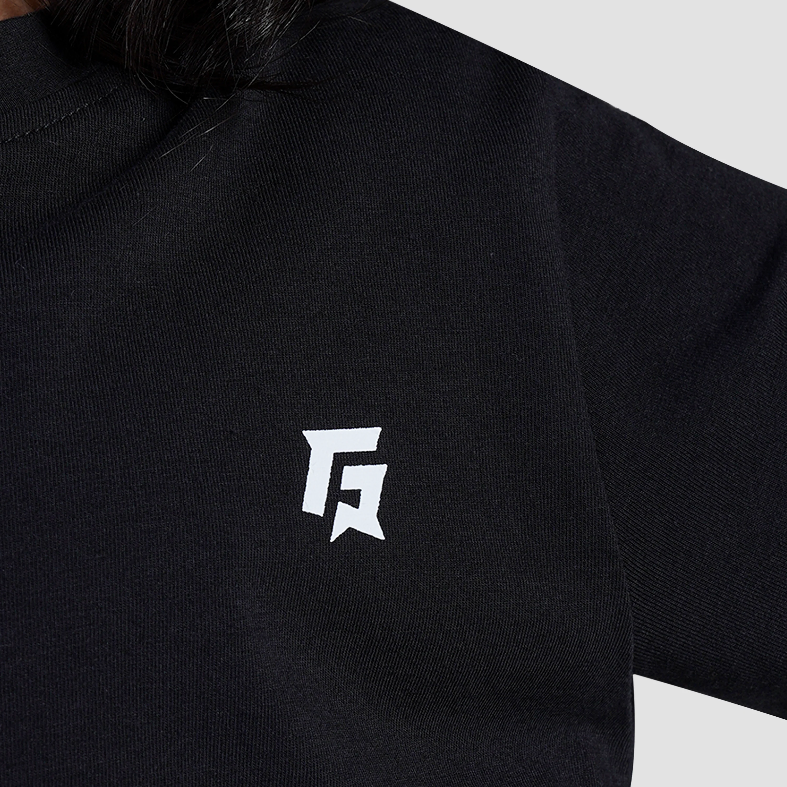 Co-Groove T-Shirt (Black) - Image 5