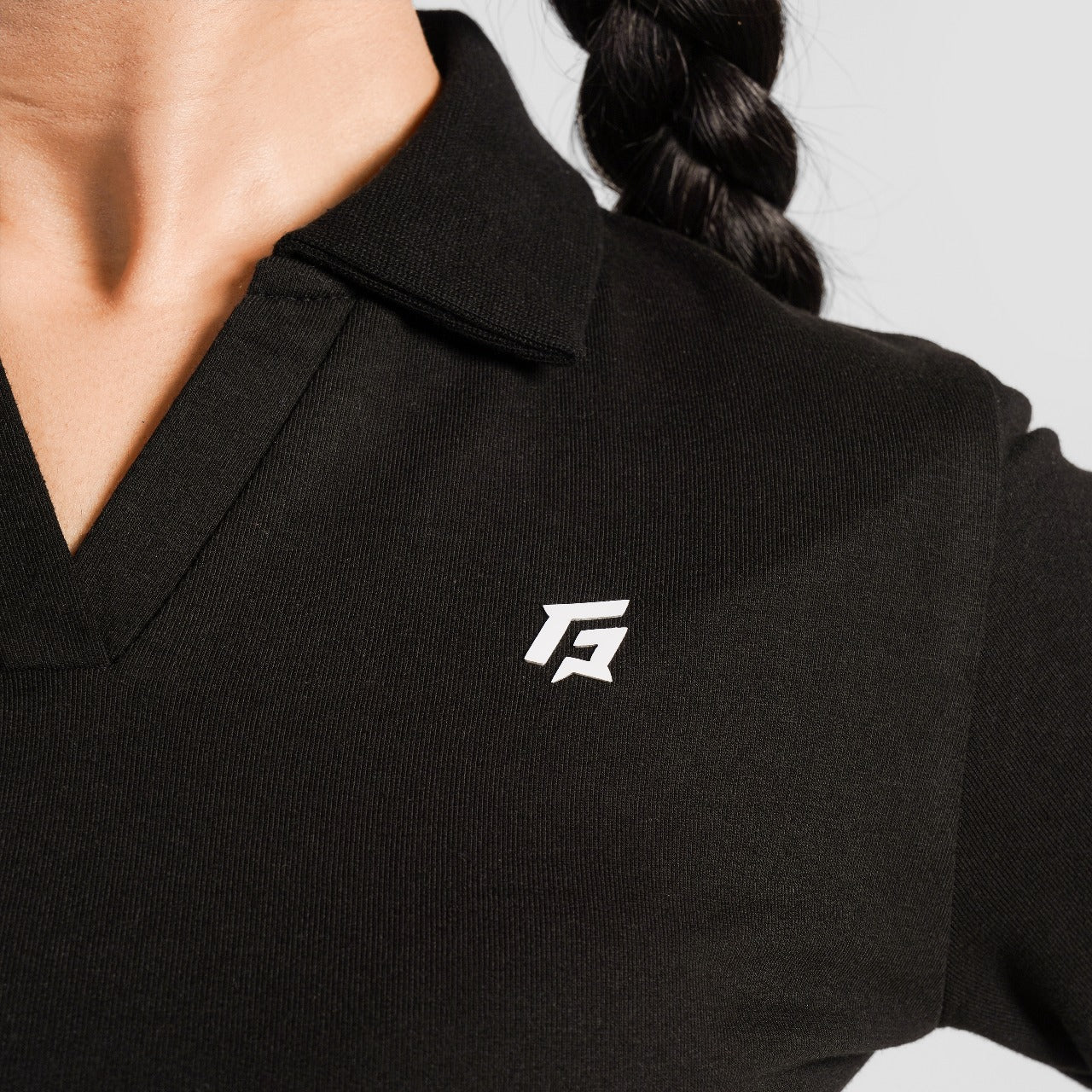 Collared Top (Black) - Image 5