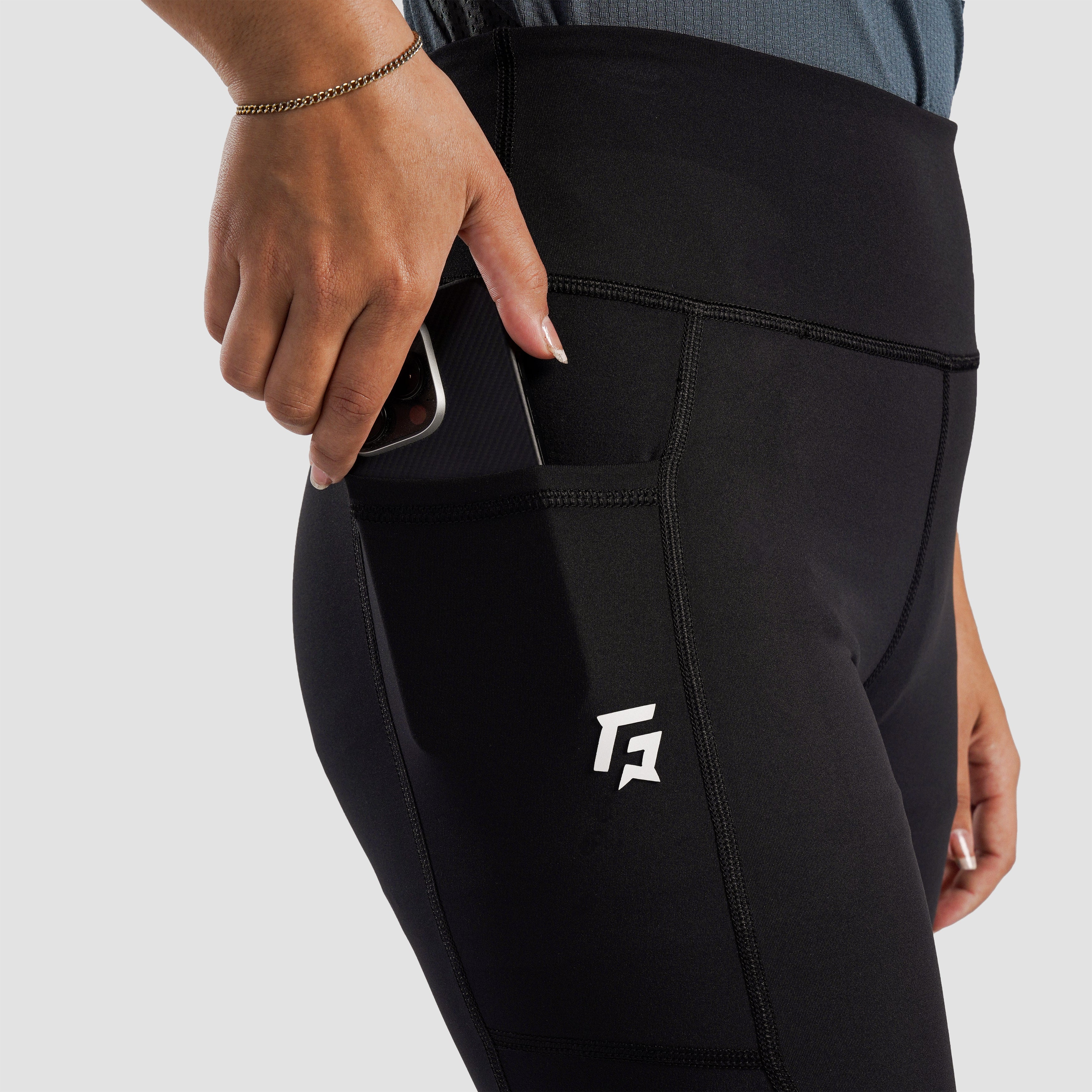 Contra Panel Leggings (Black) - Image 5