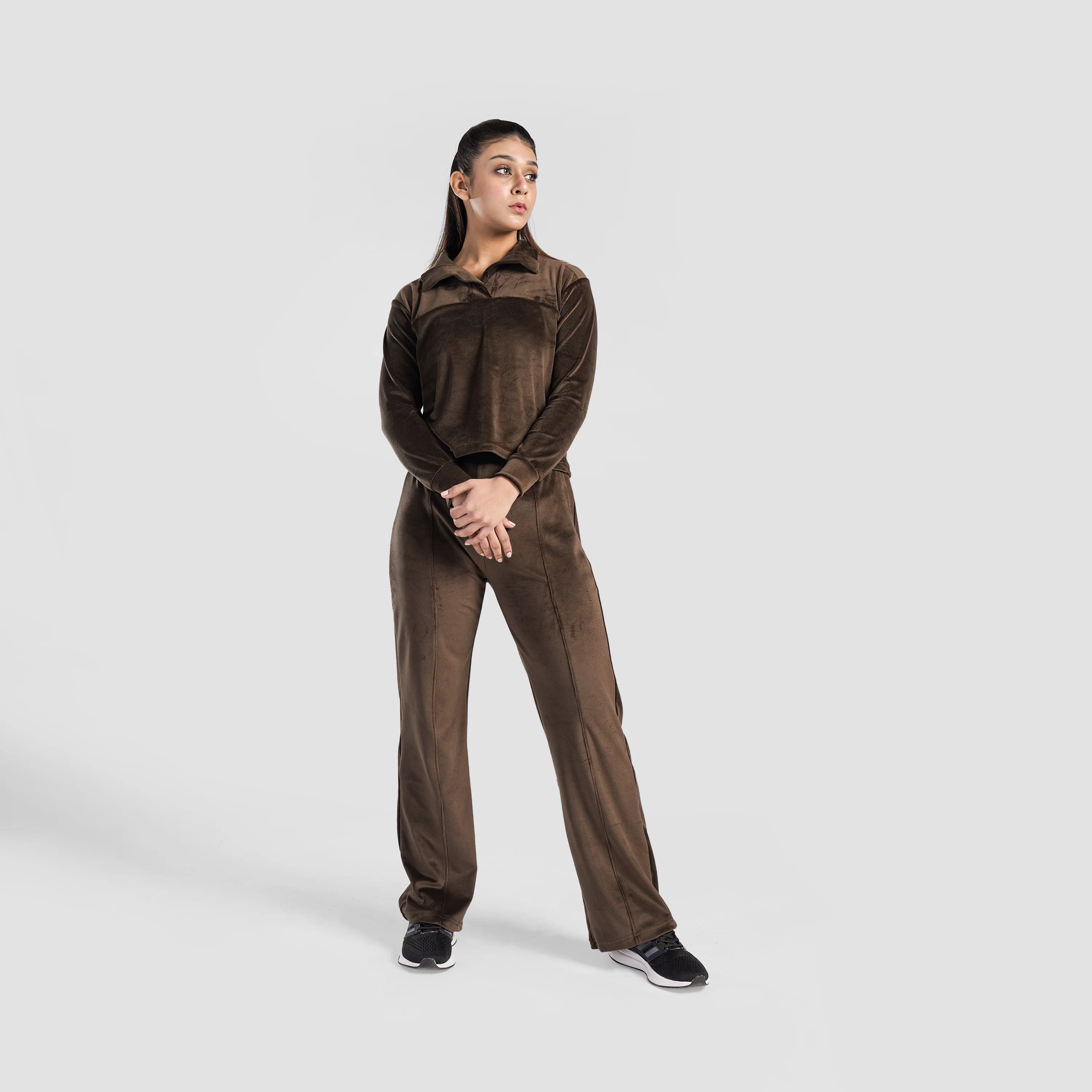Core Strive Trousers (Brown) - Image 4