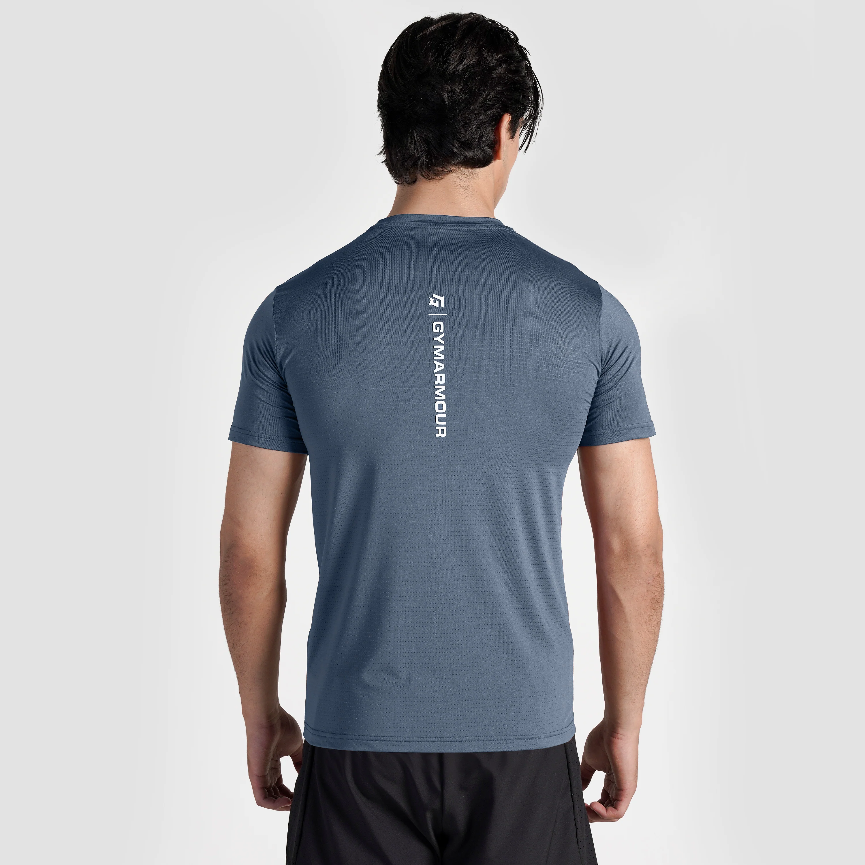 Cross Run Tee (Dark Grey) - Image 2