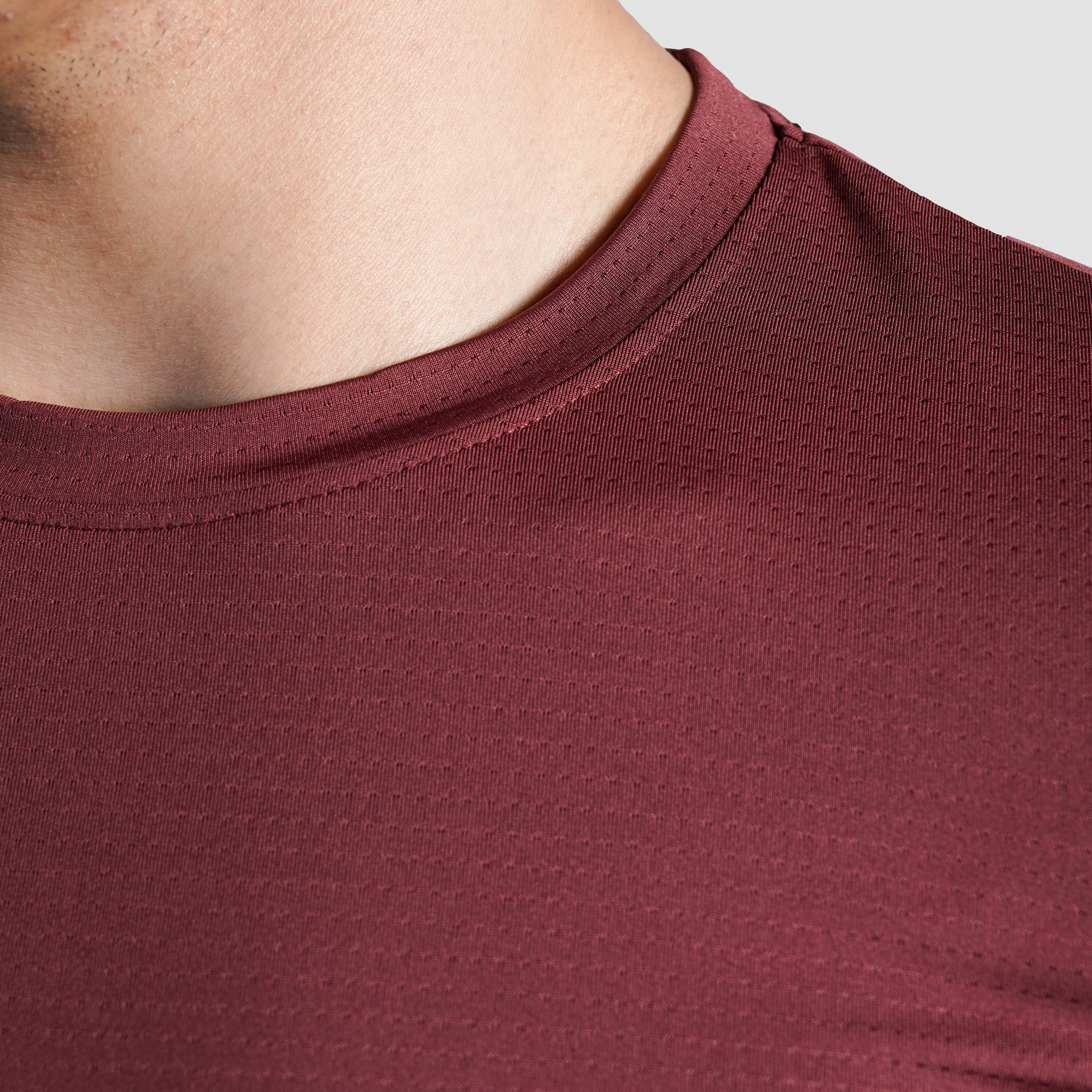 Cross Run Tee (Maroon) - Image 6