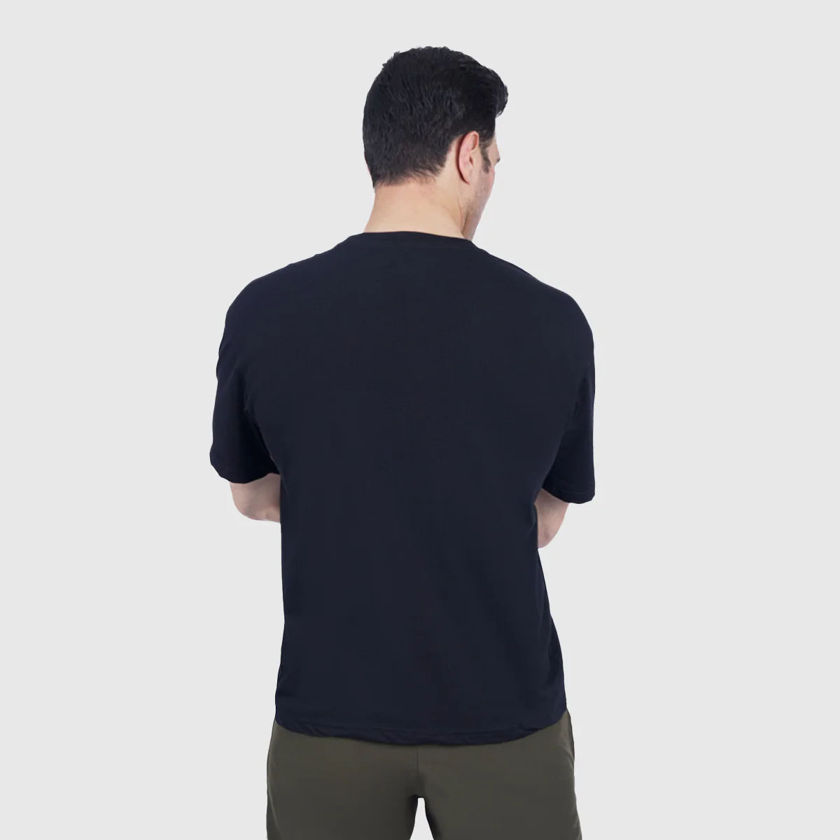Direct Loose Fit Tee (Black) - Image 2
