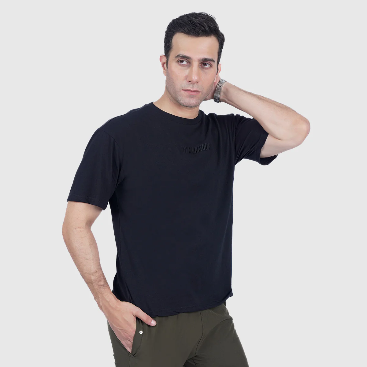 Direct Loose Fit Tee (Black) - Image 5