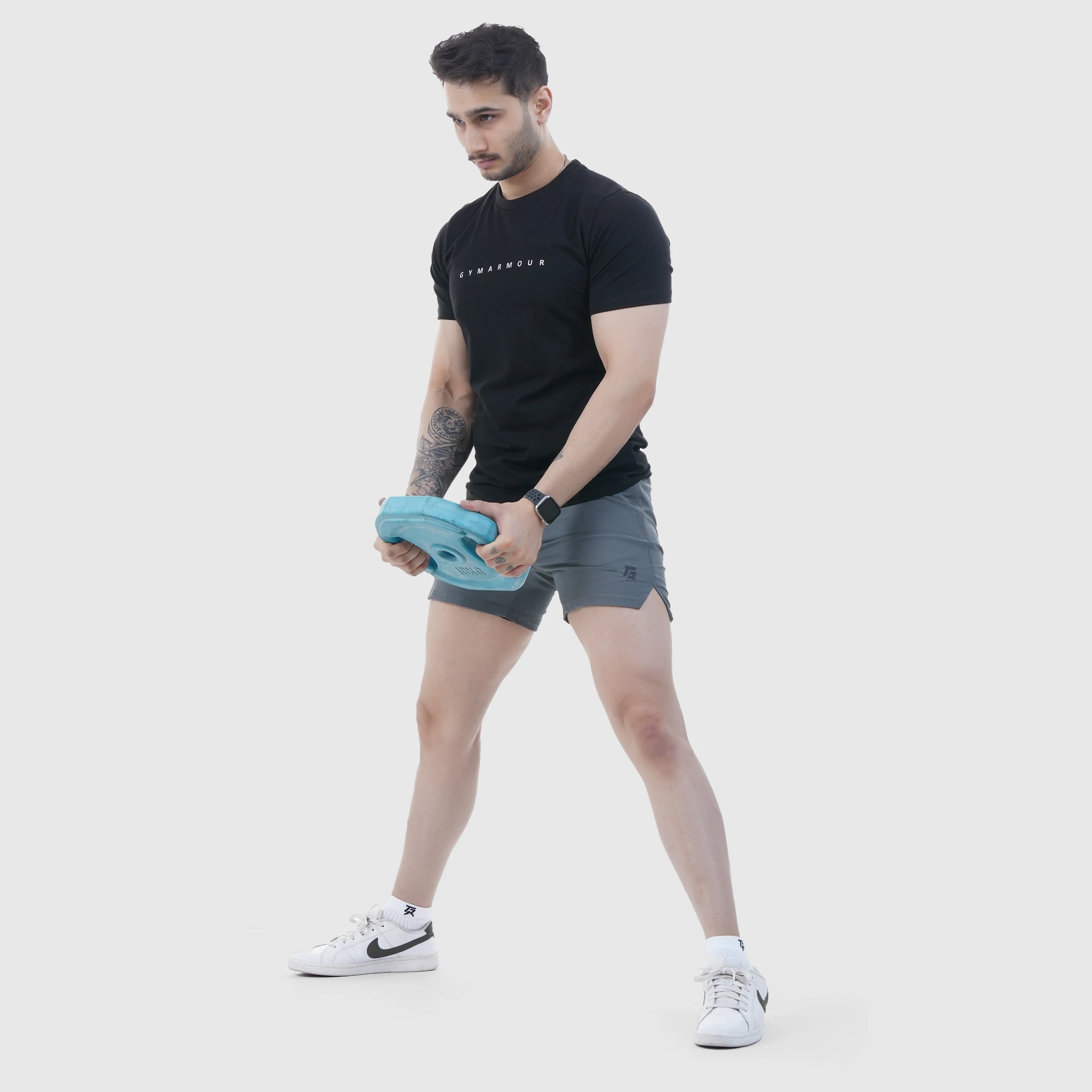 Double Edge Shorts (Grey) - Image 4