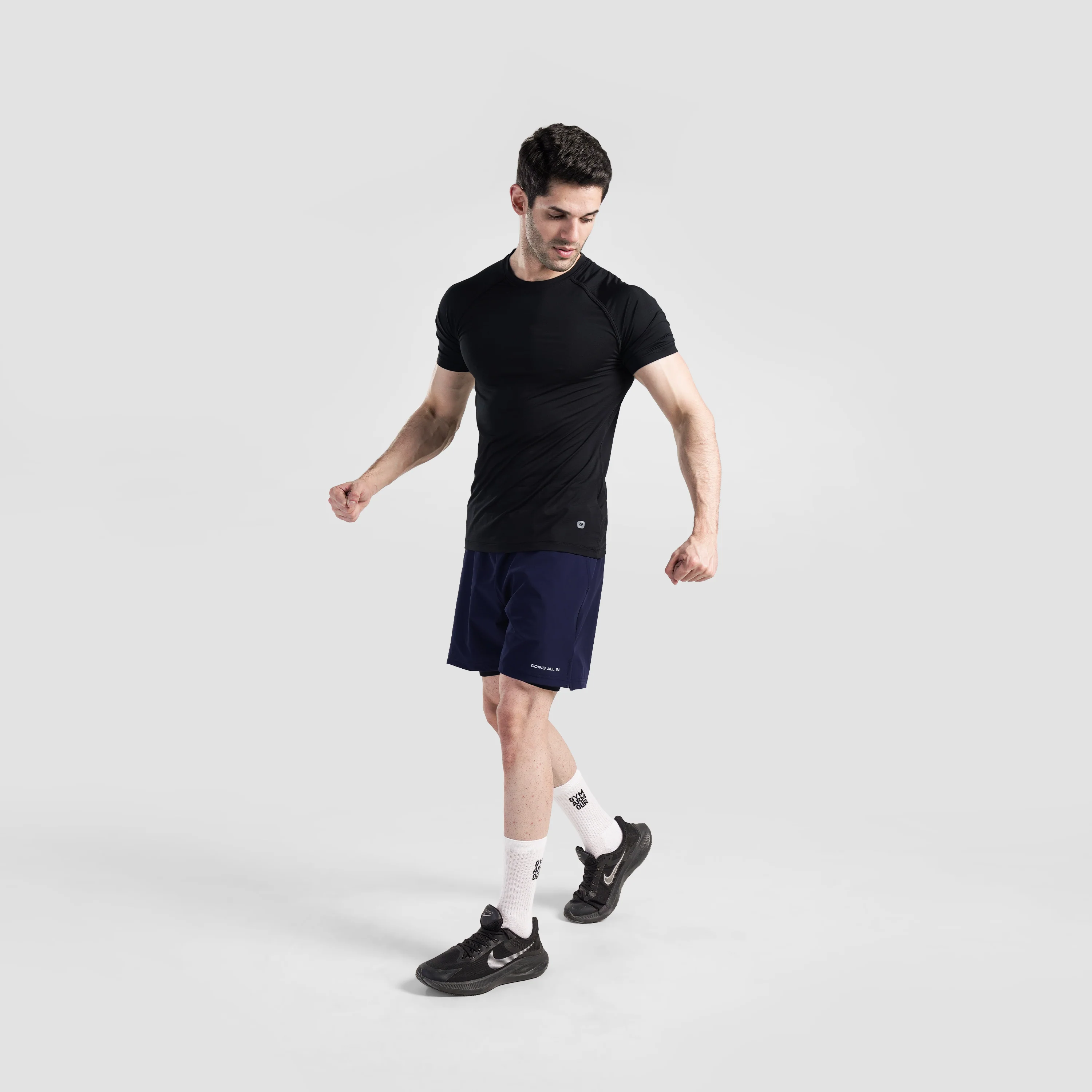 Dual Flex Pro Shorts (Navy) - Image 4
