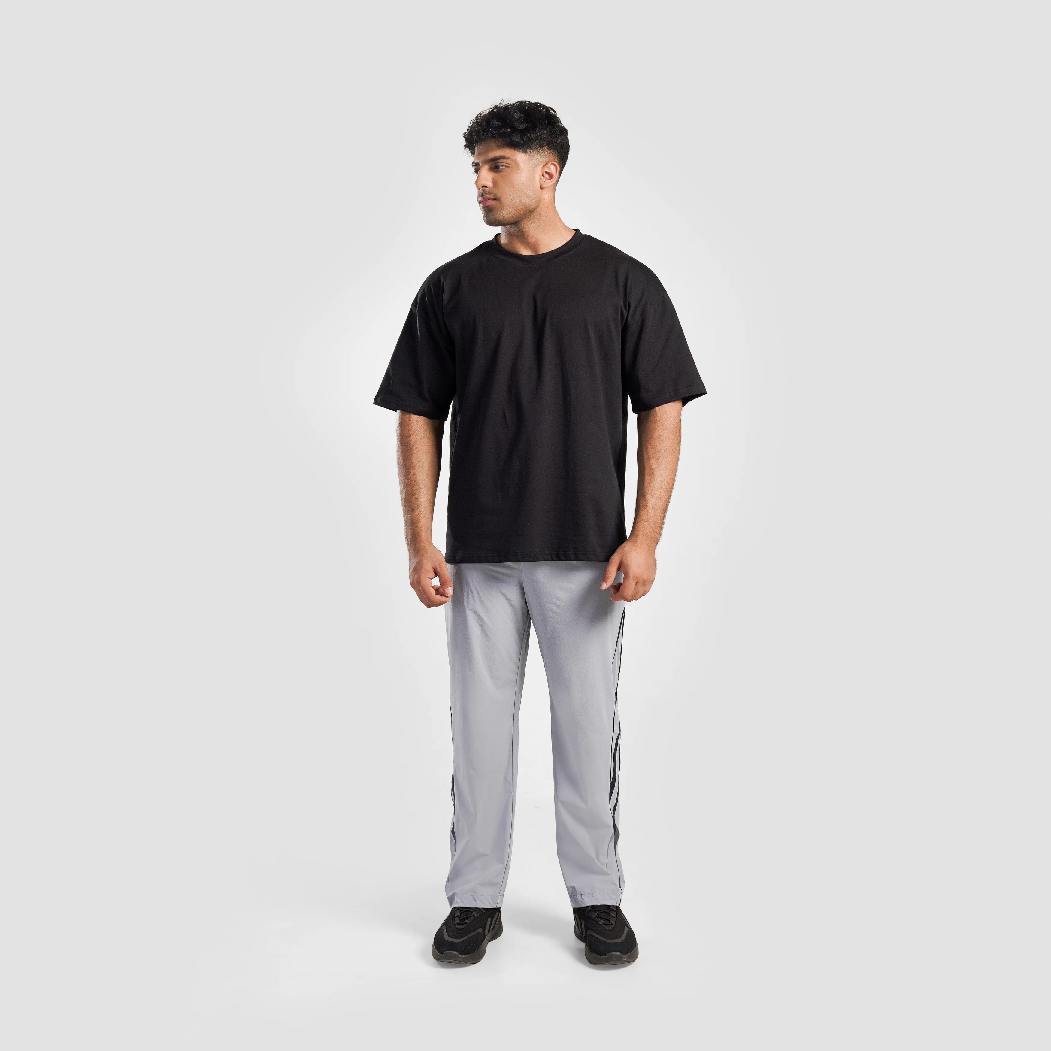 Dual Stripe Trousers 2.0 (Light Grey) - Image 4