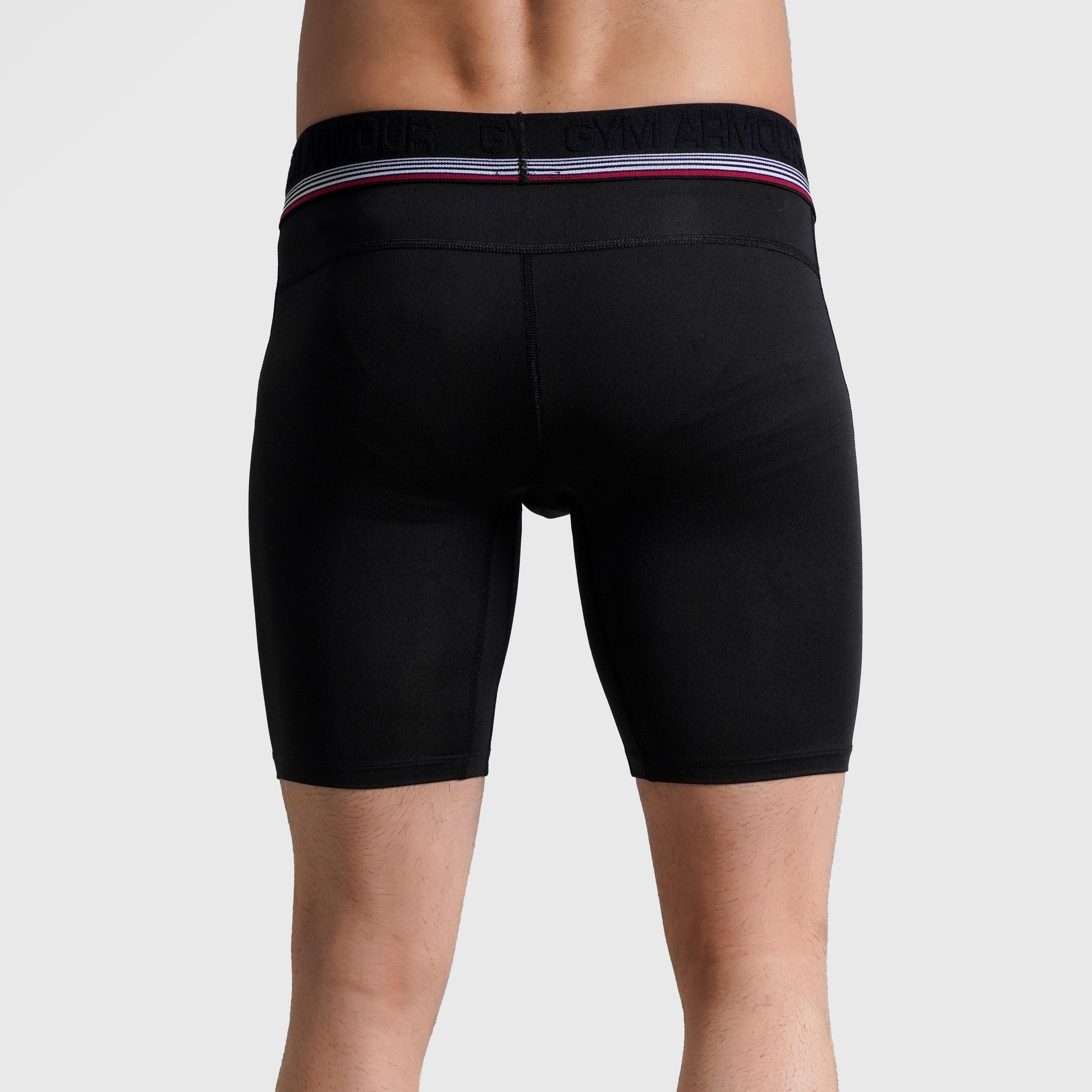 Elevate Compression Boxers (Black) - Image 2