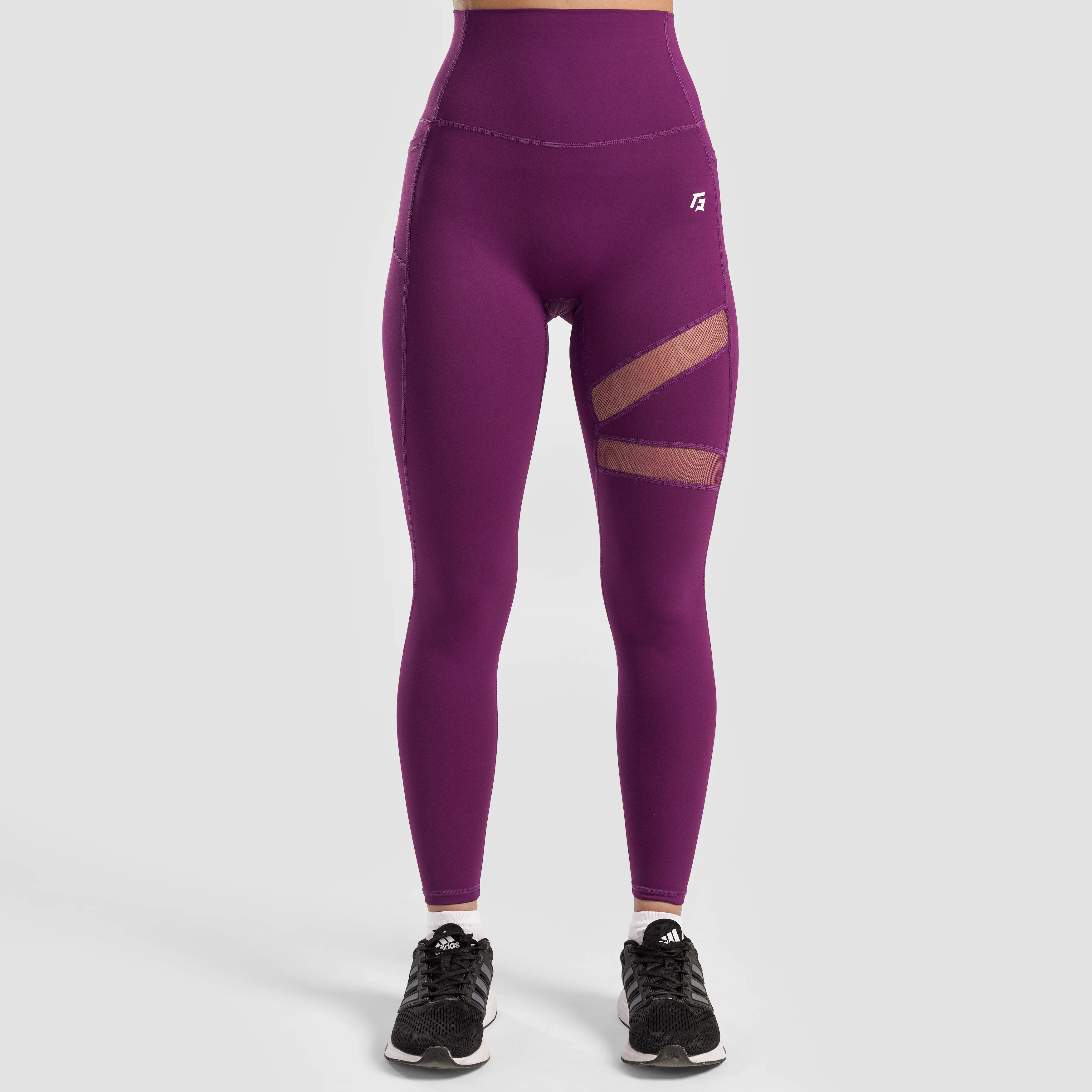 Empower Leggings (Dark Pink) - Image 2