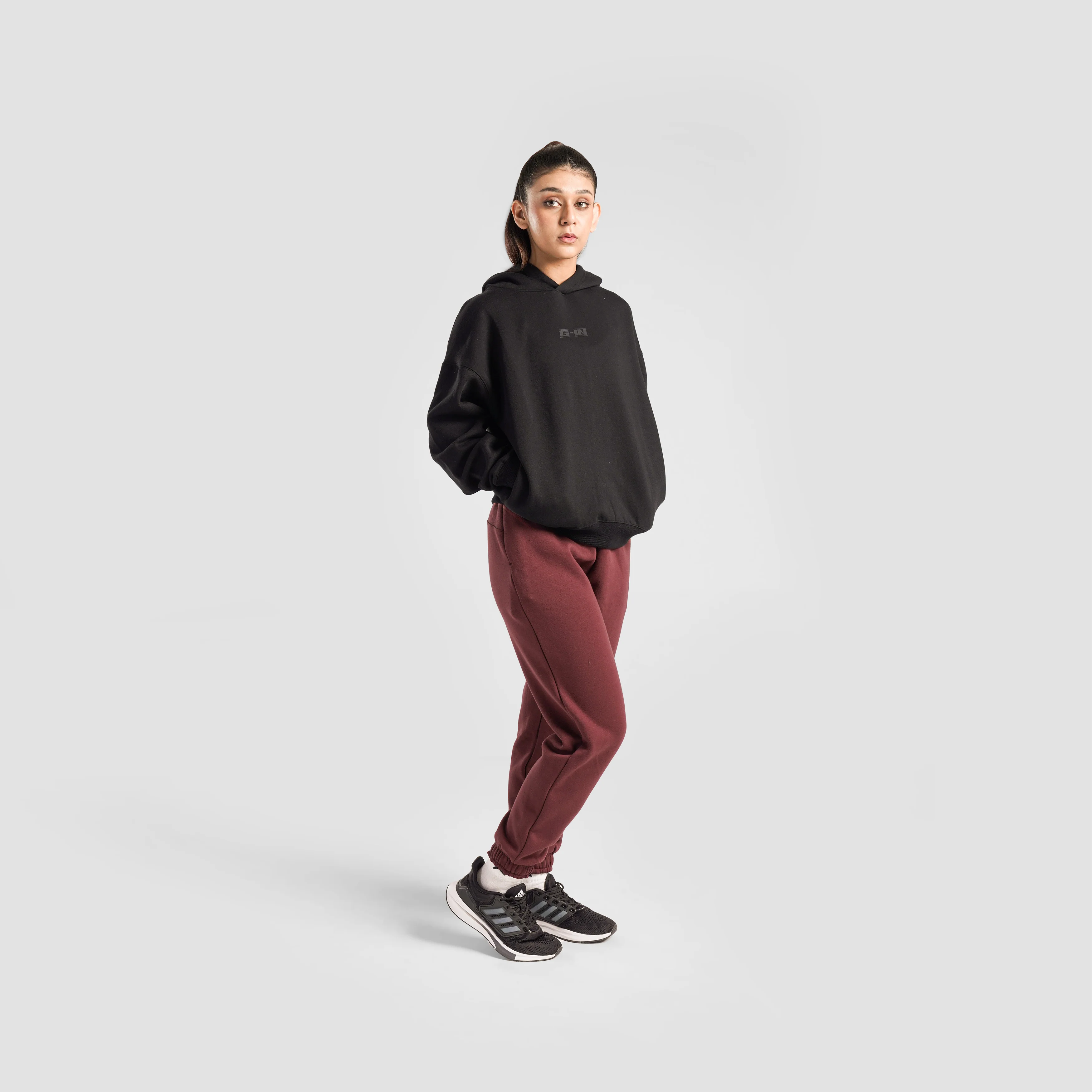 Empower Regular Joggers (Maroon) - Image 4
