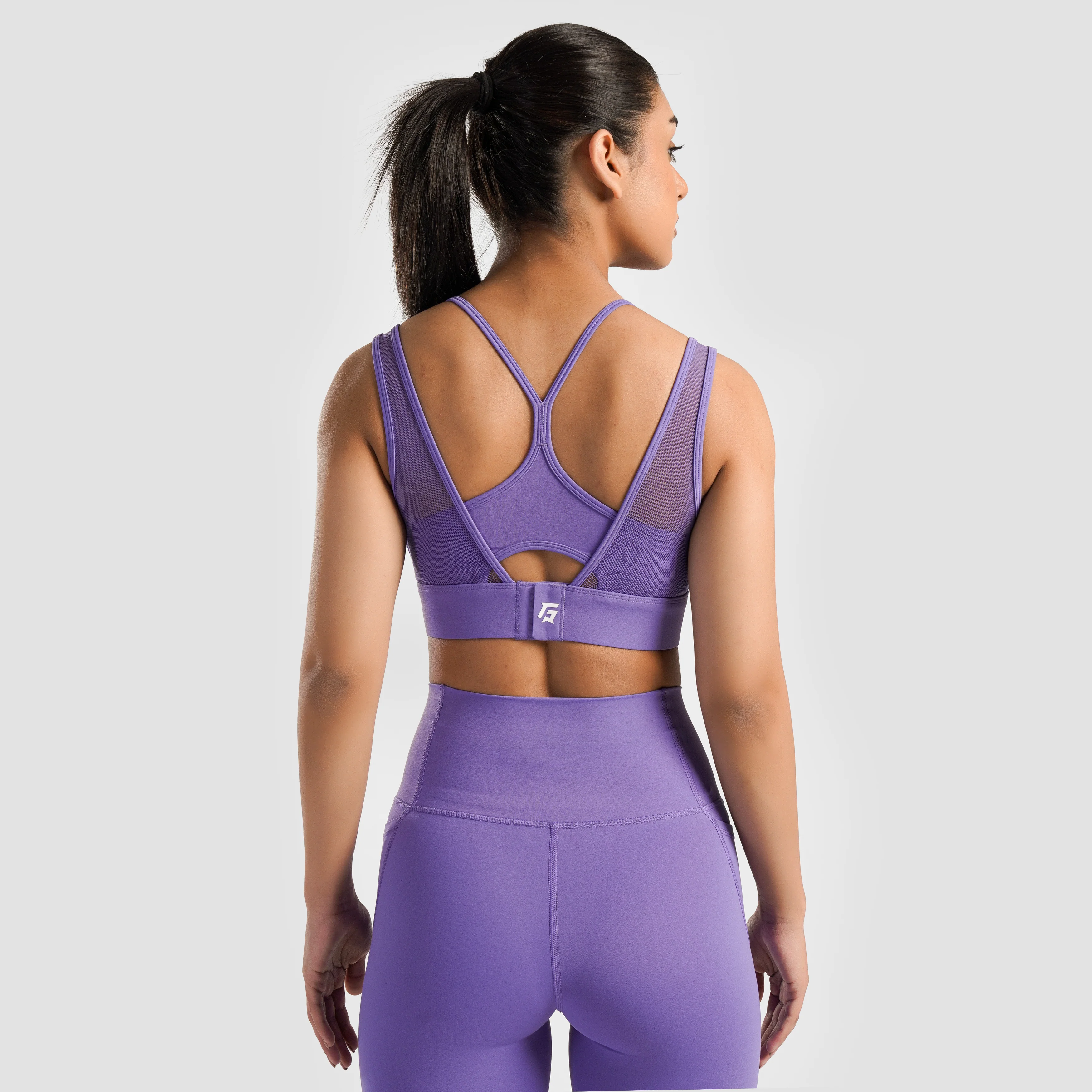 Empower Sports Bra (Purple) - Image 2