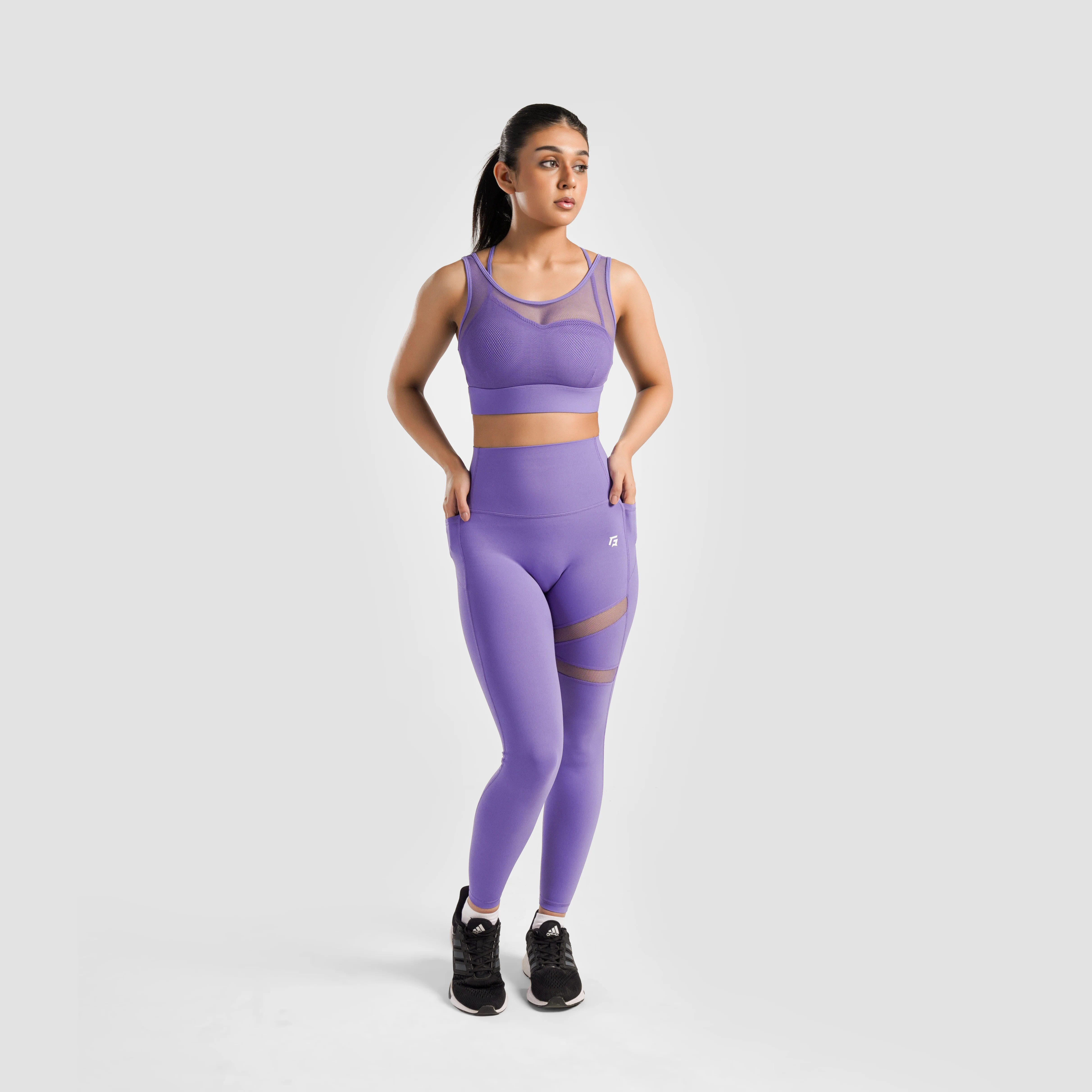 Empower Sports Bra (Purple) - Image 4