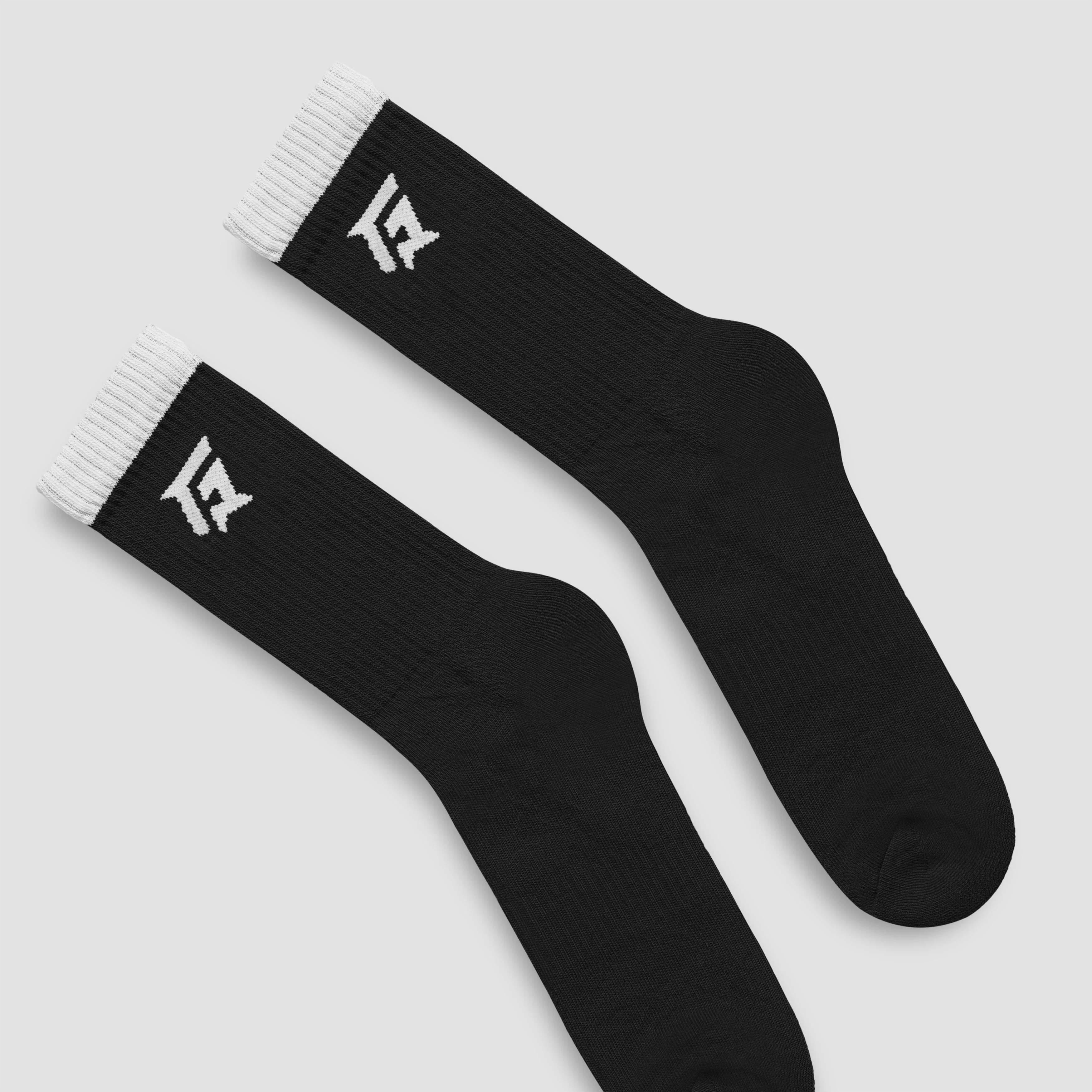EnduraFlex Crew Socks (Black) - Image 3