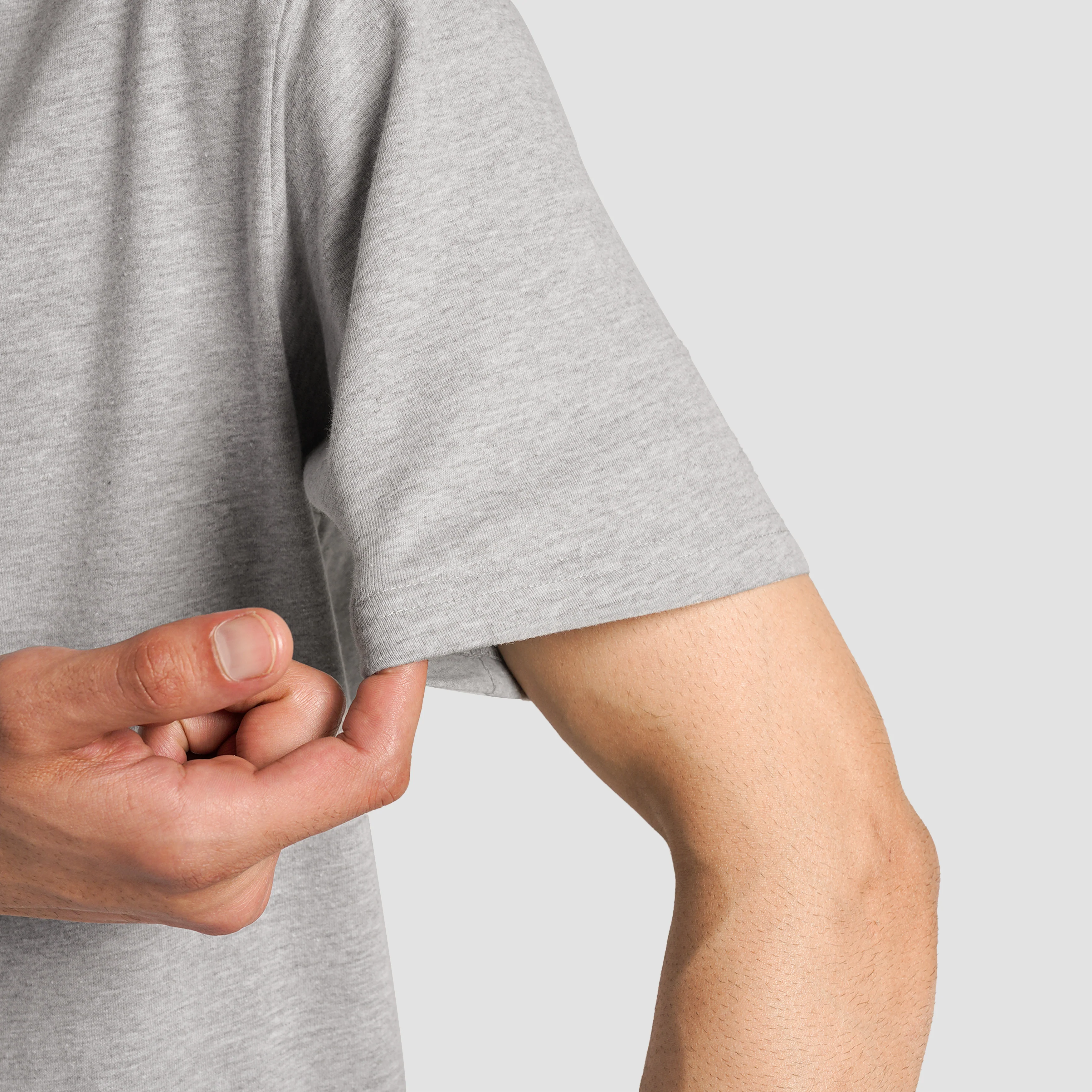 Endurance Training Tee (Heather Grey) - Image 6