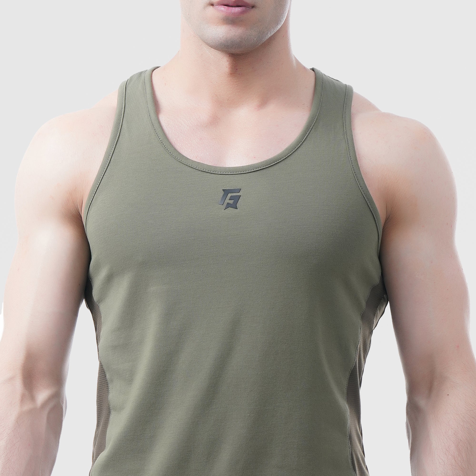 Energy Boost Tank (Olive) - Image 5