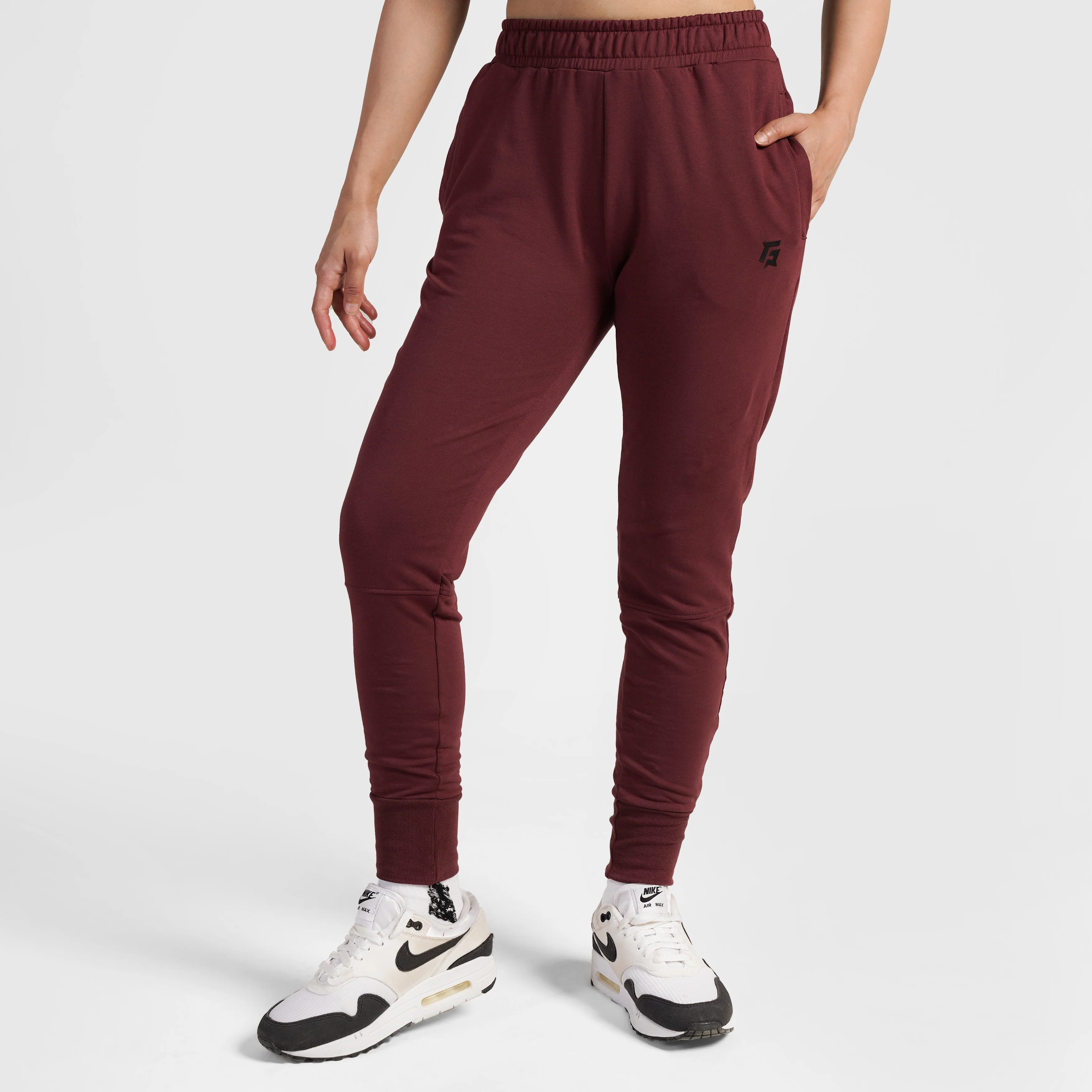 Essential Fit Joggers (Maroon)