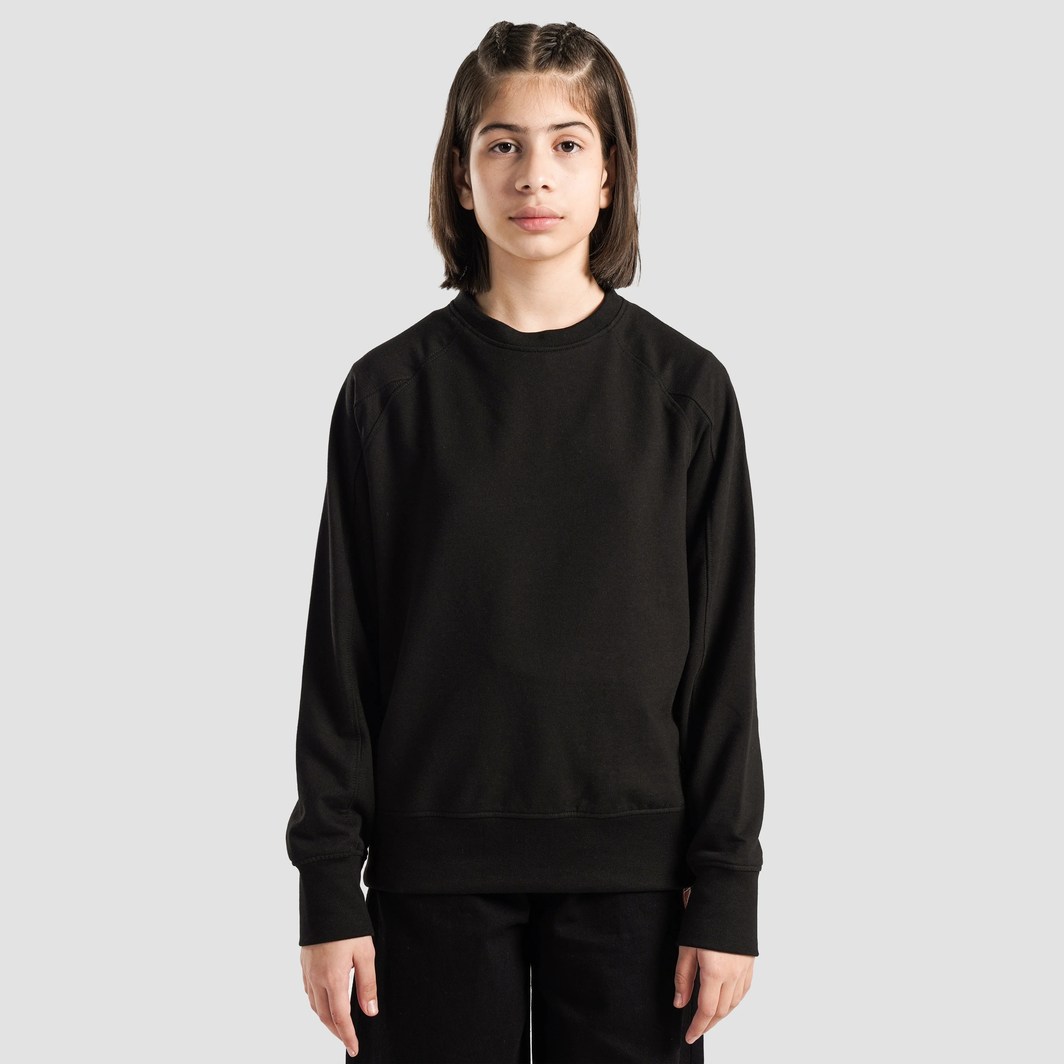 Explore SweatShirt (Black) - Image 2