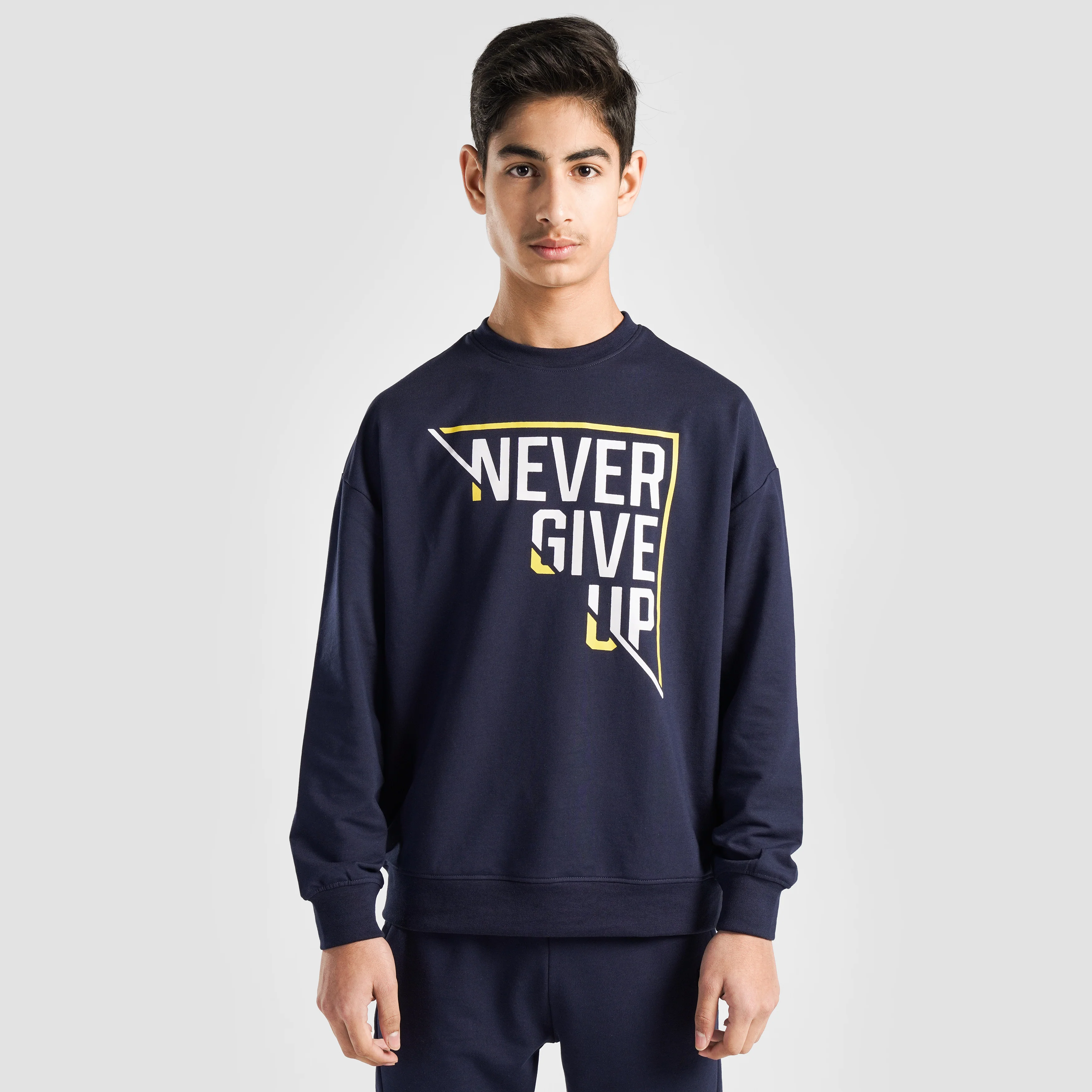Empower SweatShirt (Navy Blue) - Image 2