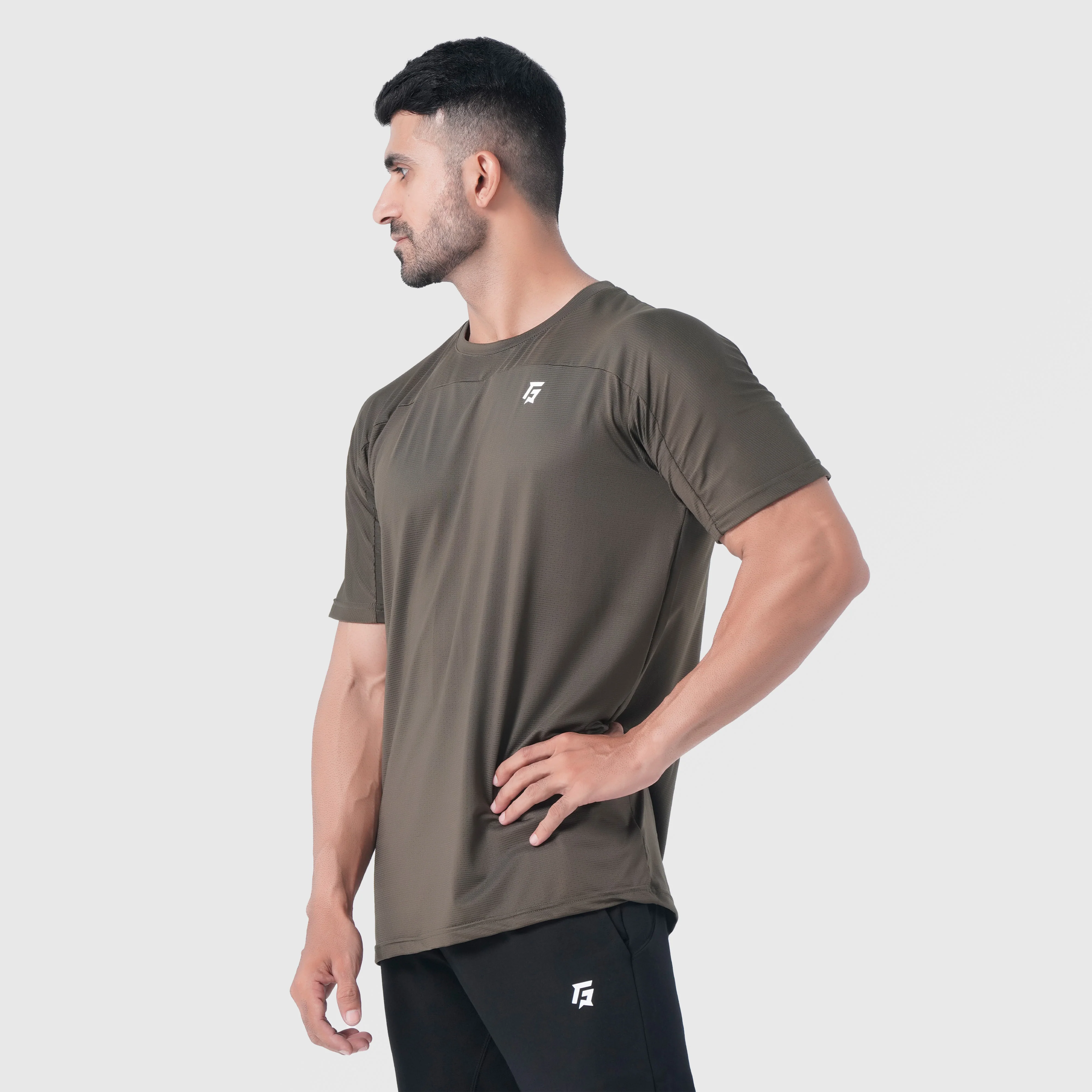 Flex Flow Tee (Olive) - Image 5